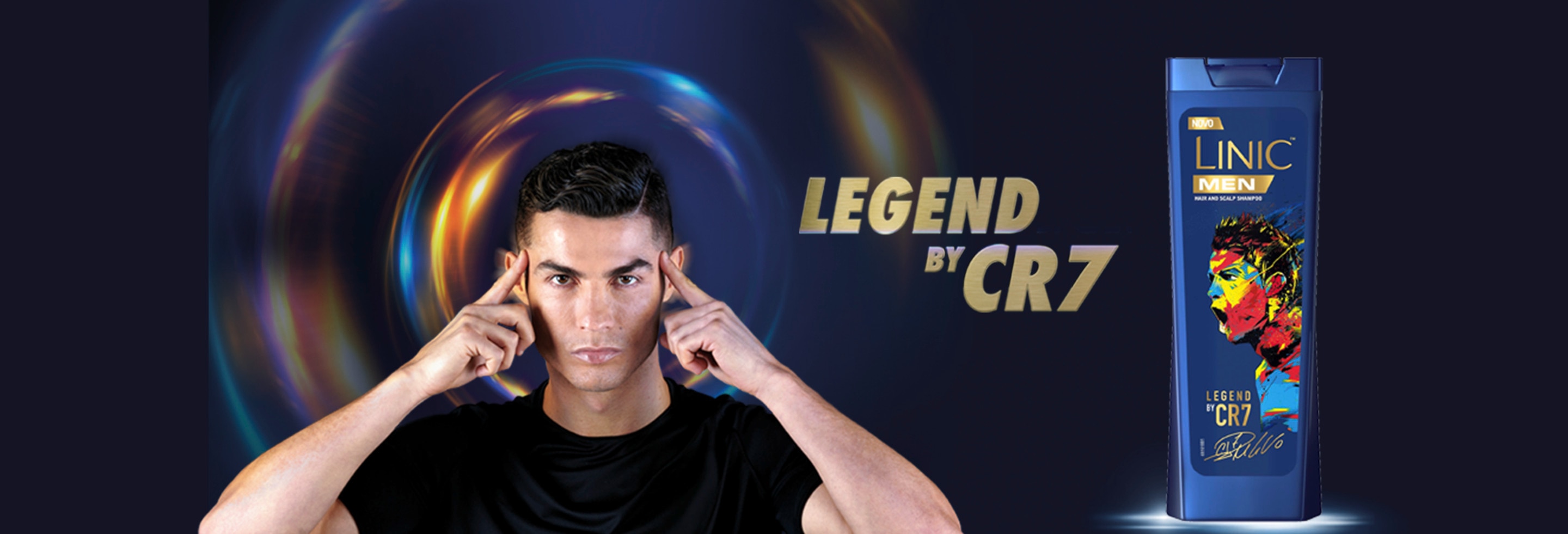 Cristiano Ronaldo Criou um Champô Imbatível com Linic