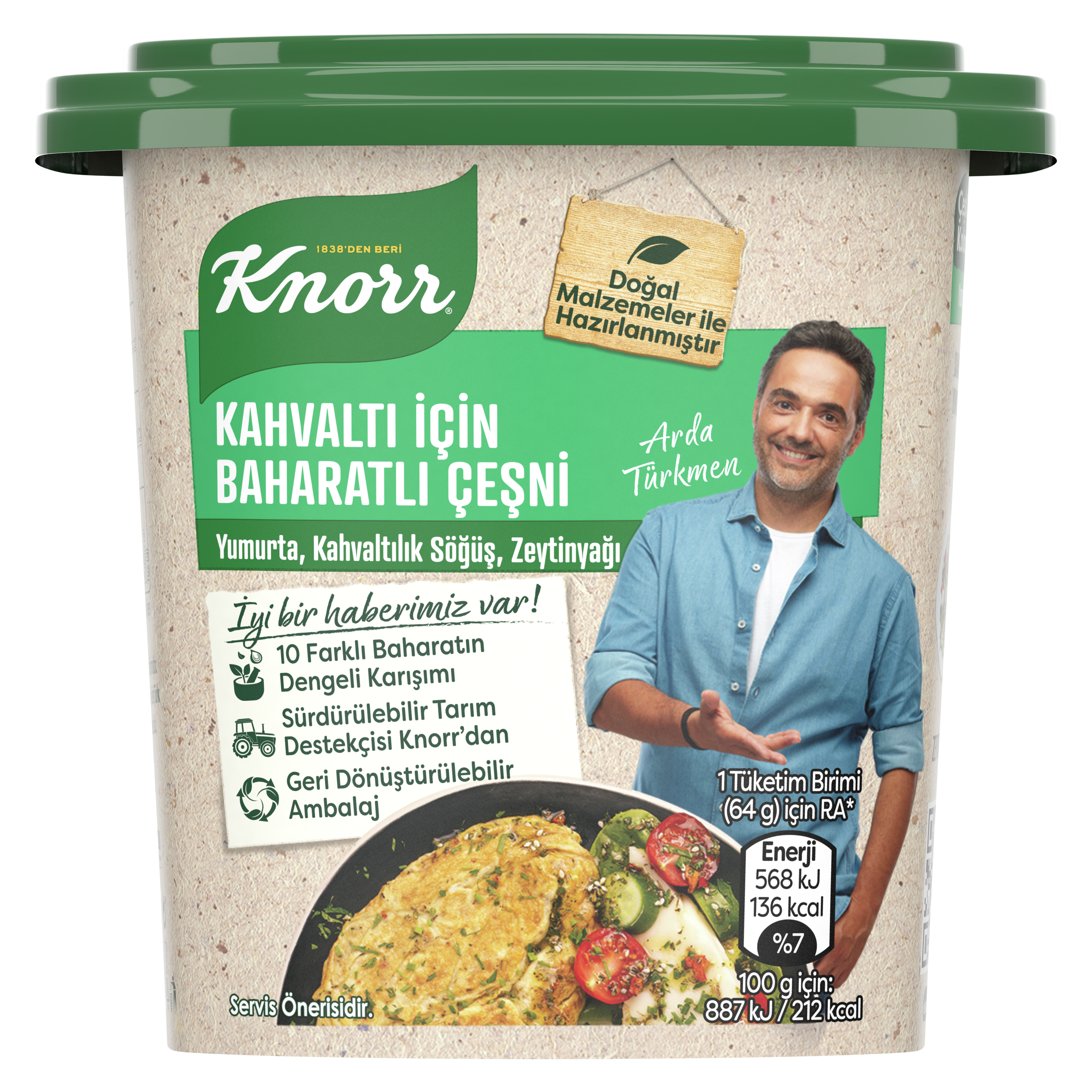 Knorr Kahvaltı İçin Baharatlı Çeşni