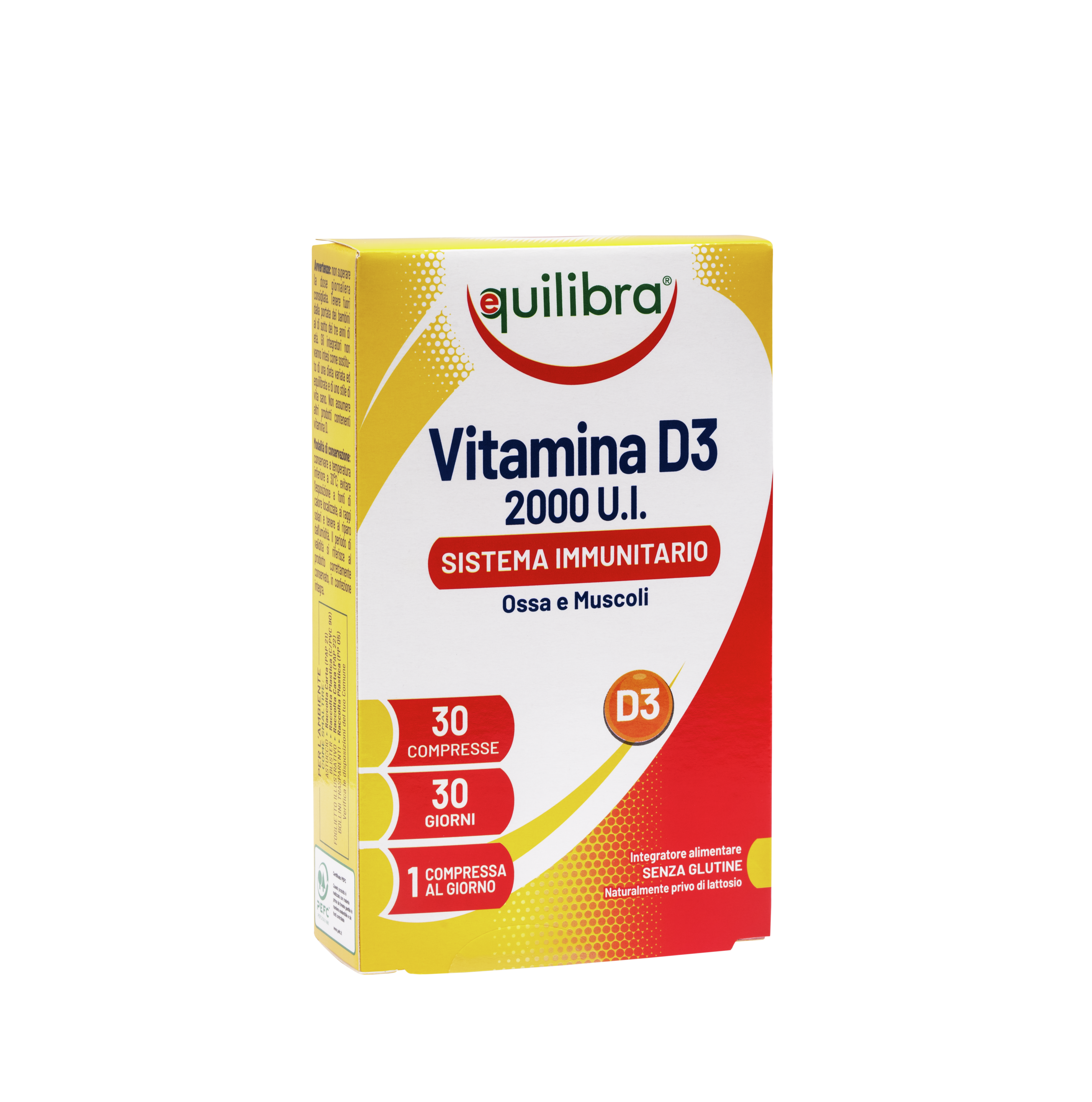Vitamina D3 compresse Equilibra<sup>®</sup> - 30 compresse