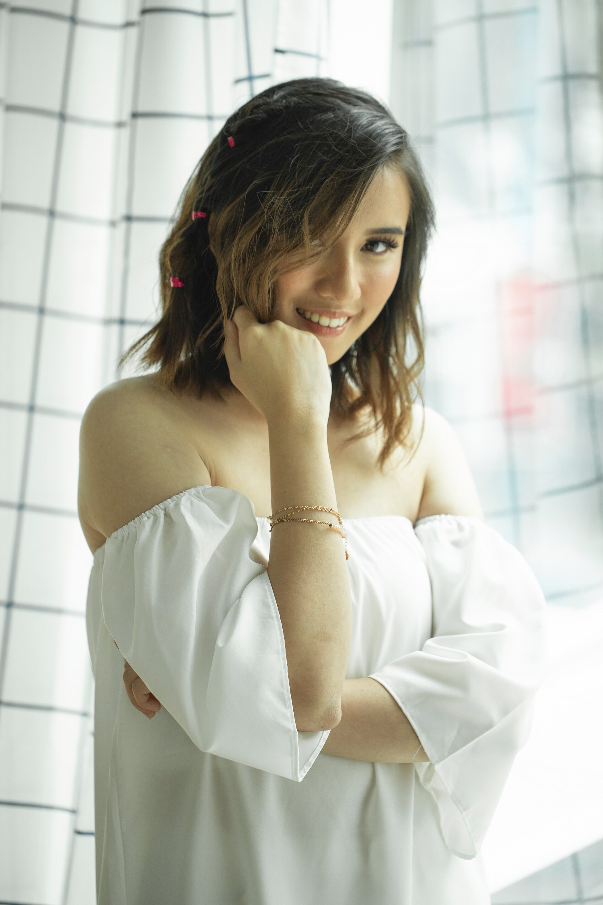 Pilih gaya keriting beach waves. (Foto: Natasha Estelle)