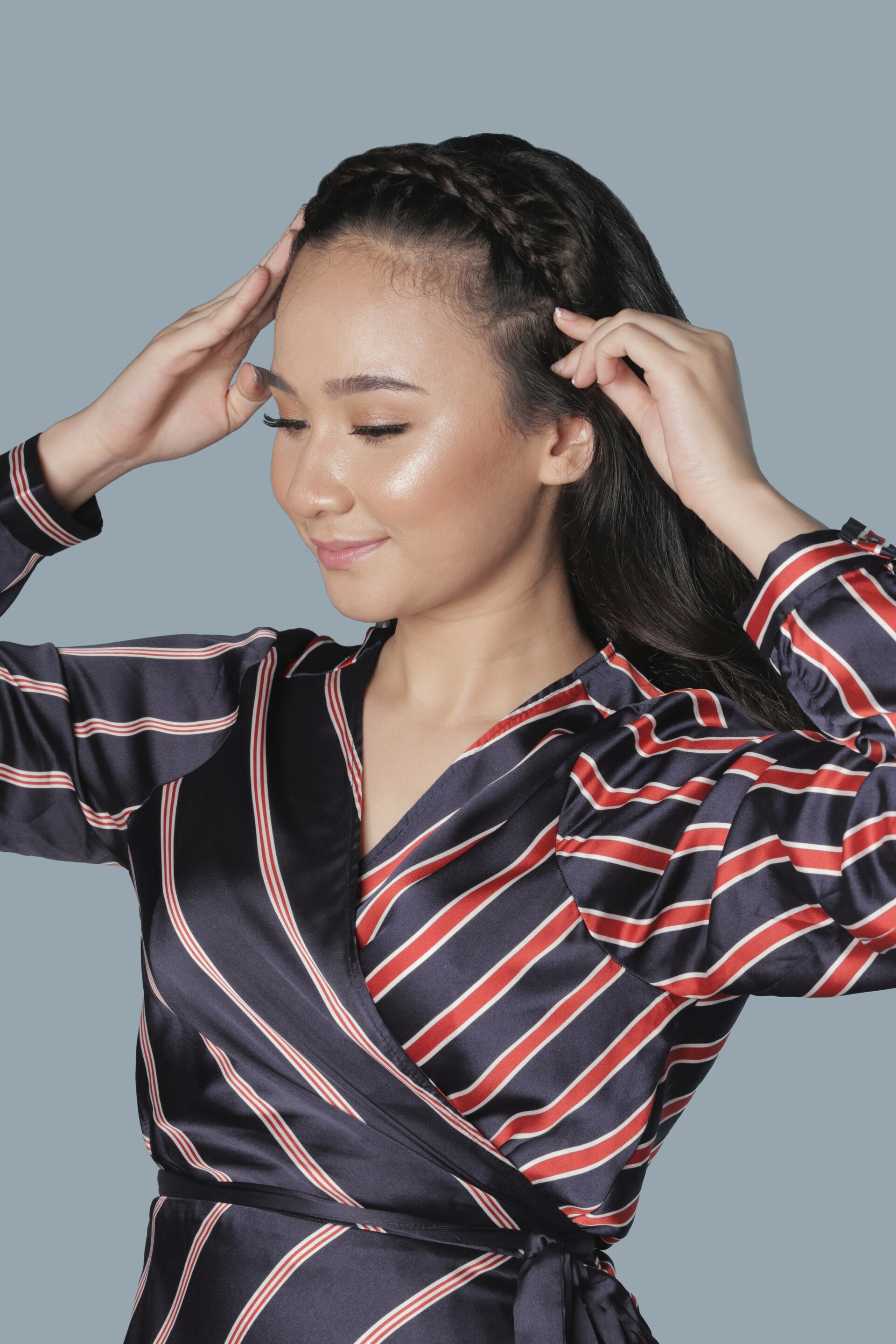 tutorial lingkarkan rambut