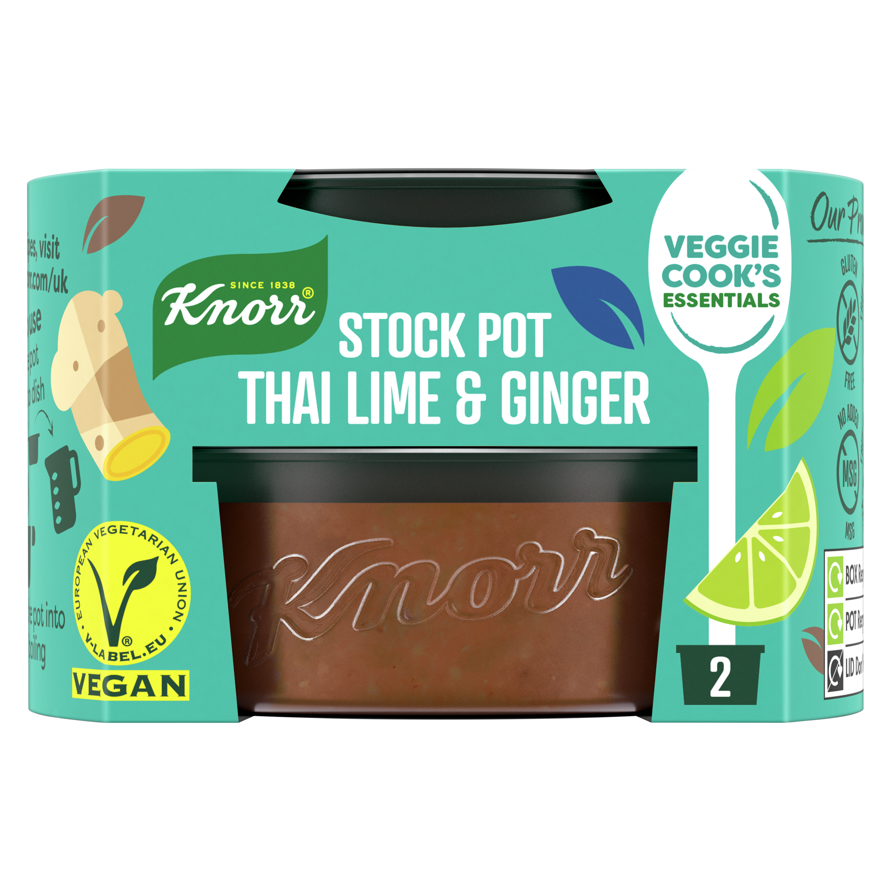 Kaffir Lime & Ginger Stock Pot