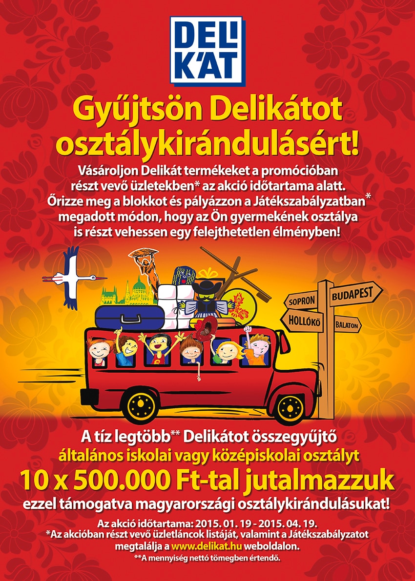 A Delikát Osztálykirándulás programja