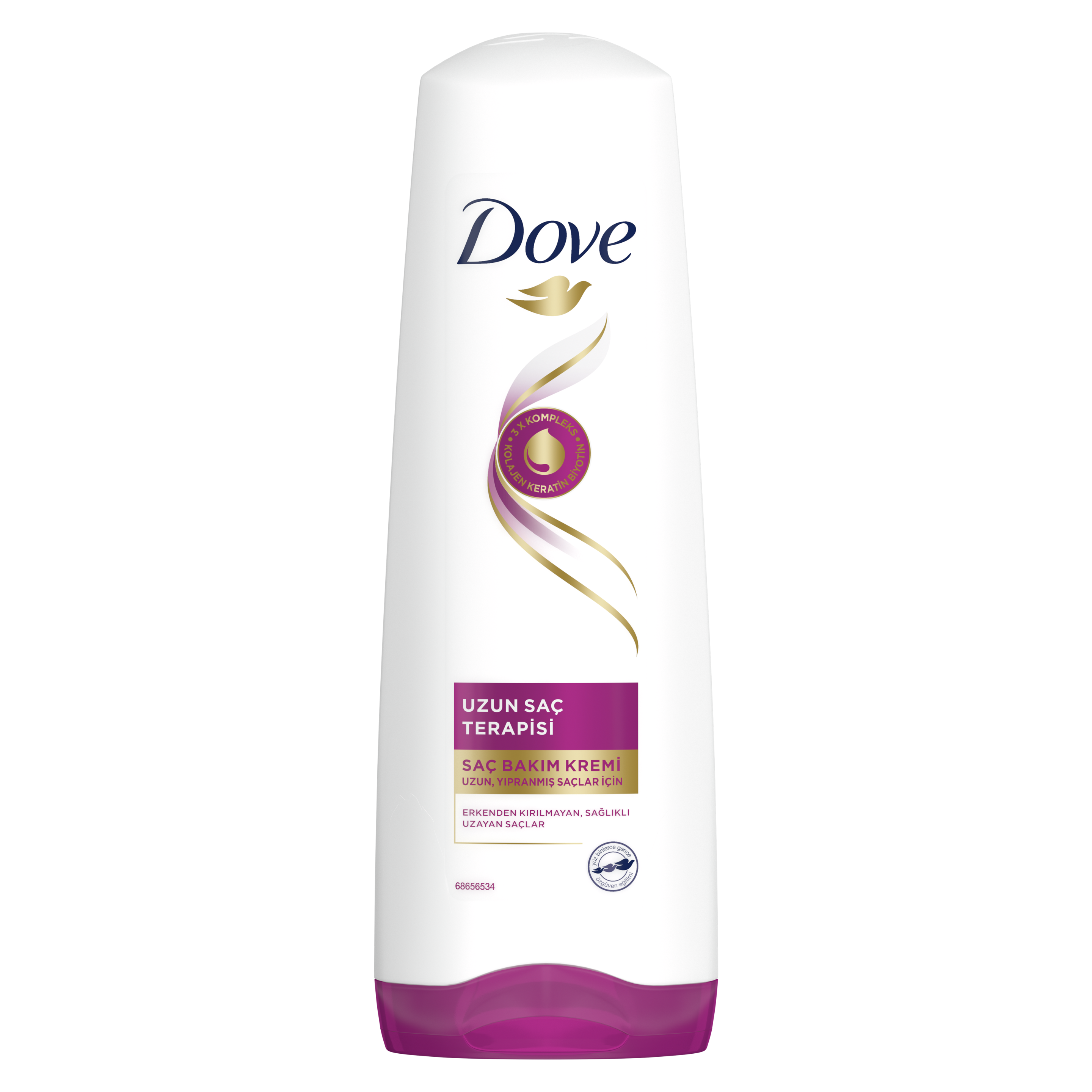 Dove  Saç Bakım Kremi  Uzun Saç Terapisi Uzun Yıpranmış Saçlar İçin 350 ml