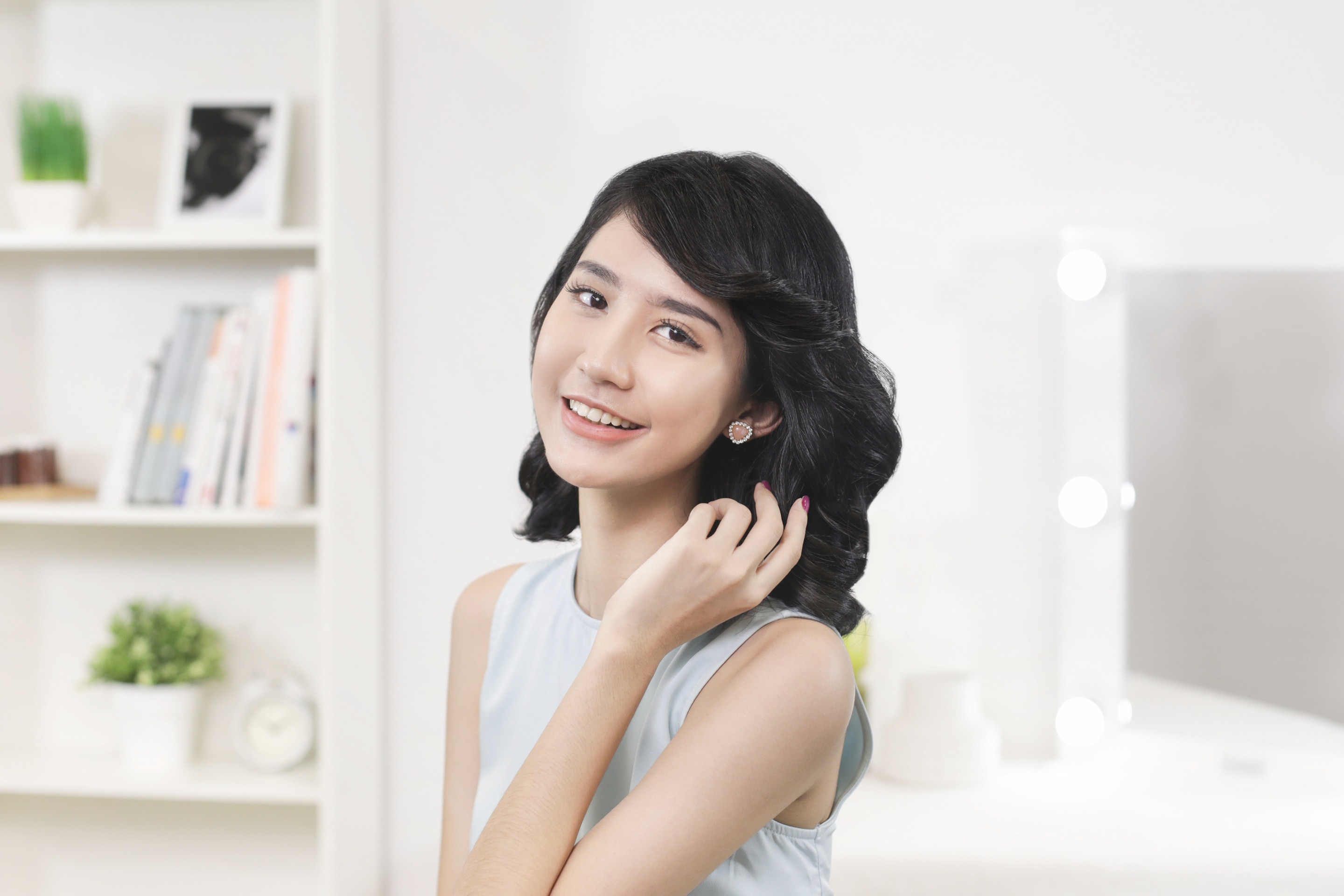 Wajib Coba, Ini Cara Membuat Keriting Gantung untuk Rambut Pendek