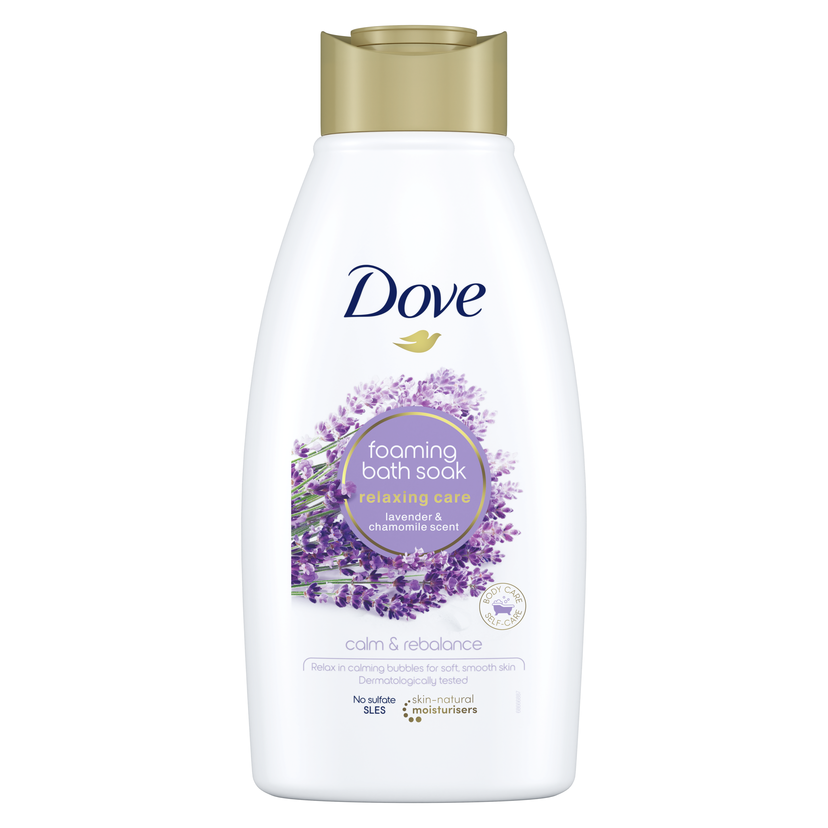 Dove Lavender & Chamomile Relaxing Care Foaming Bath Soak 450ml