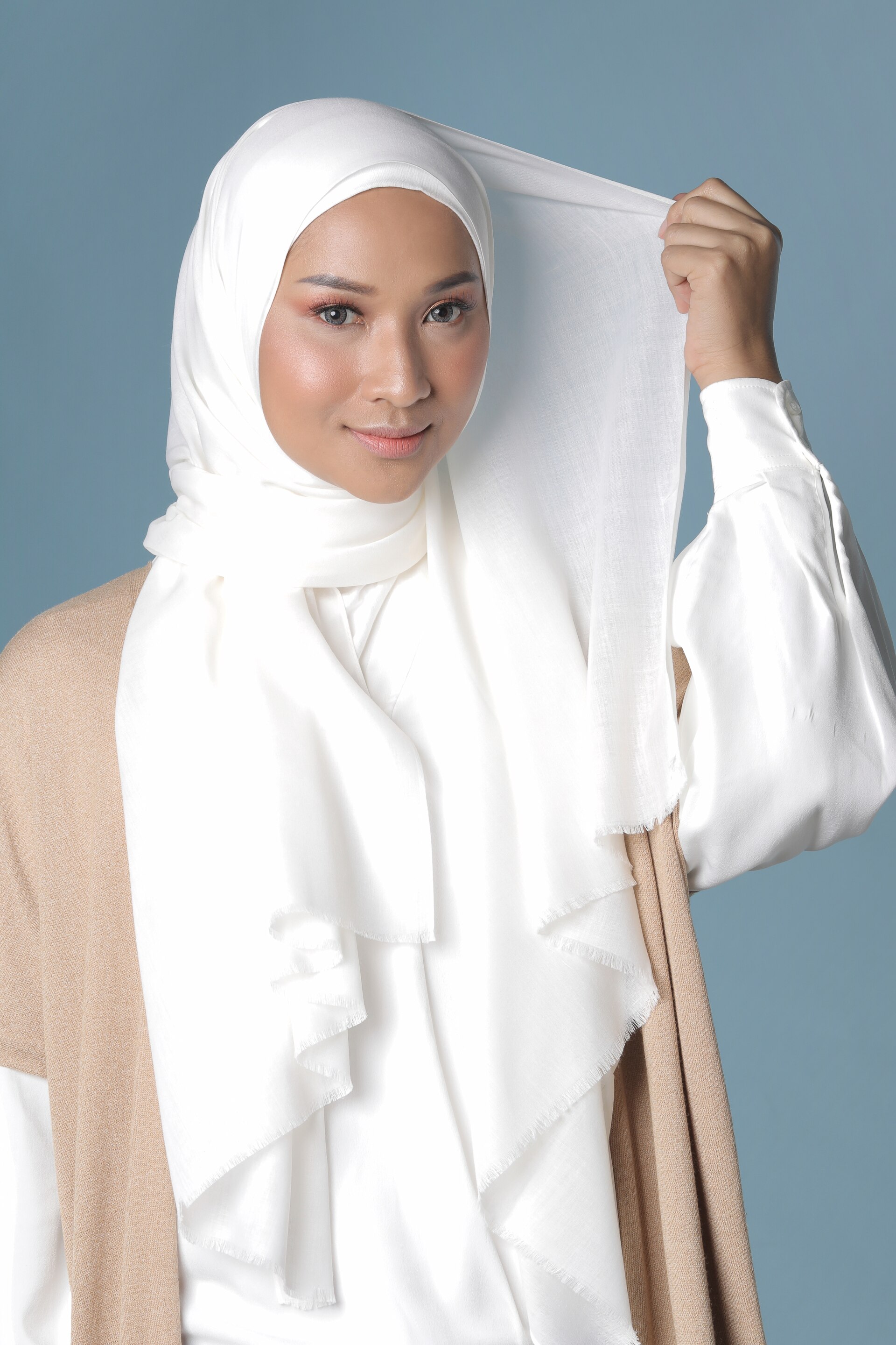 Step 4 - Tutorial hijab kasual