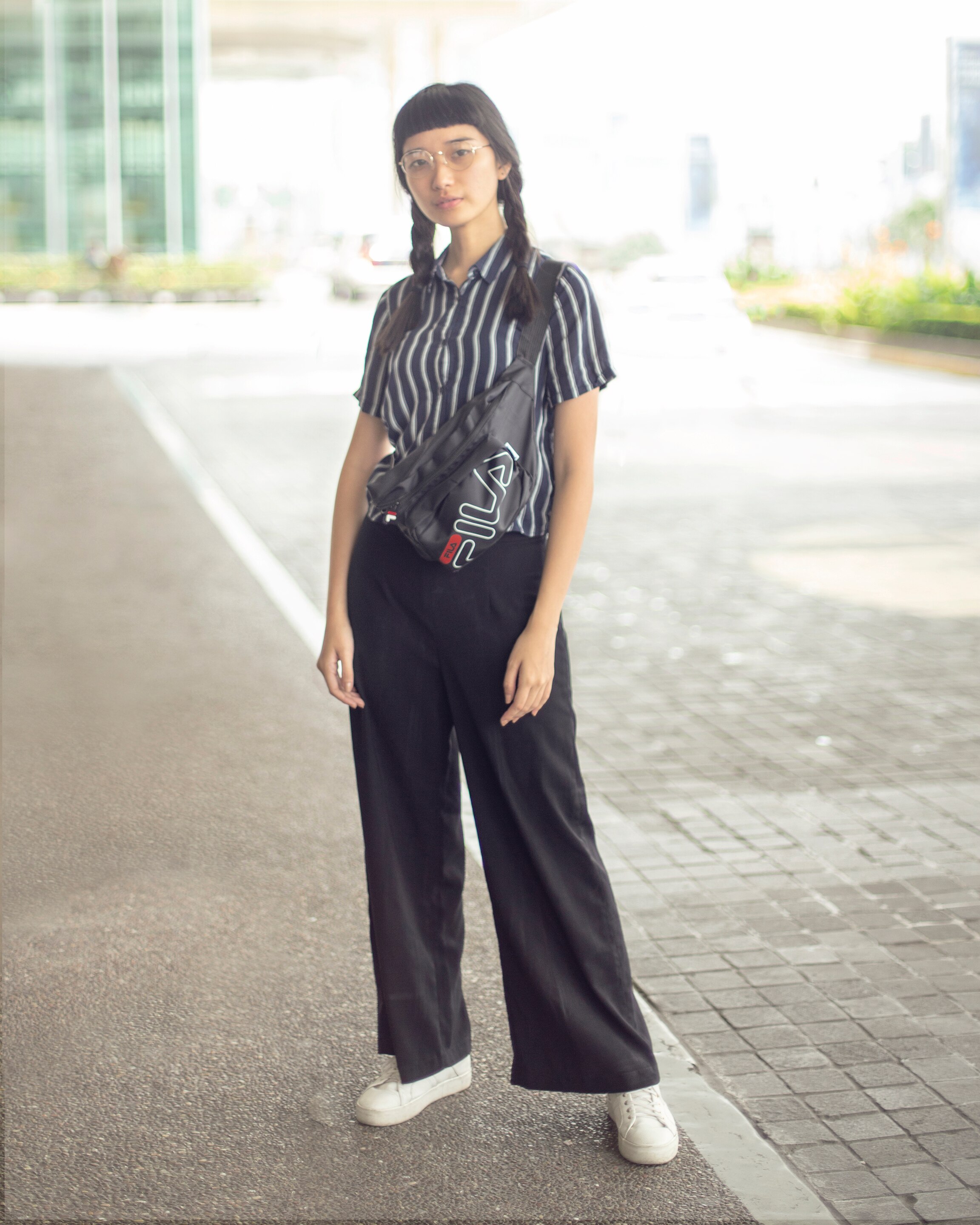 Be creative! Padukan dua tren rambut sekaligus. (Foto: Natasha Estelle)