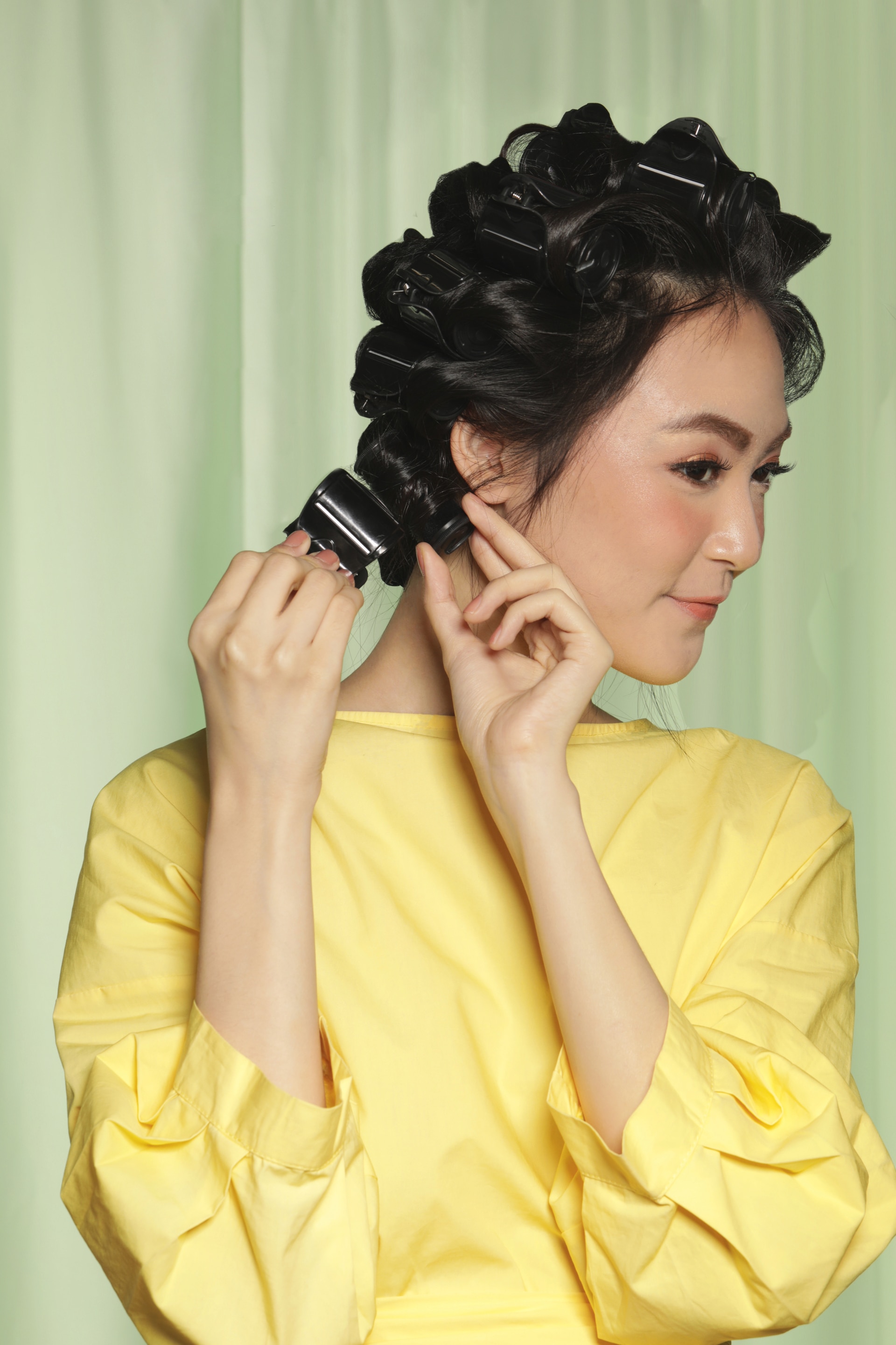 tutorial keriting rambut