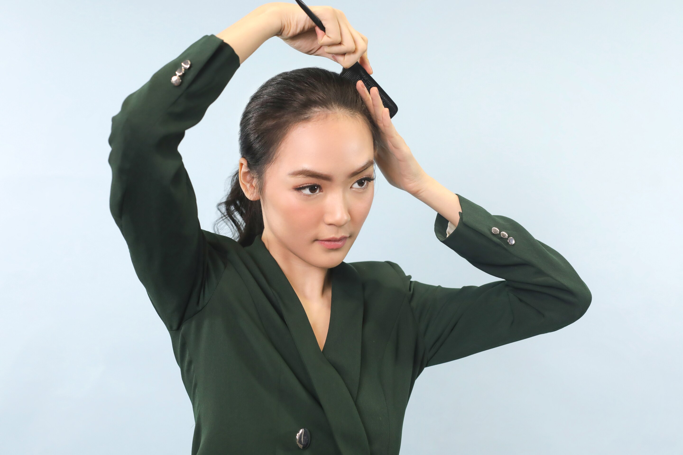 gaya rambut untuk ke pesta