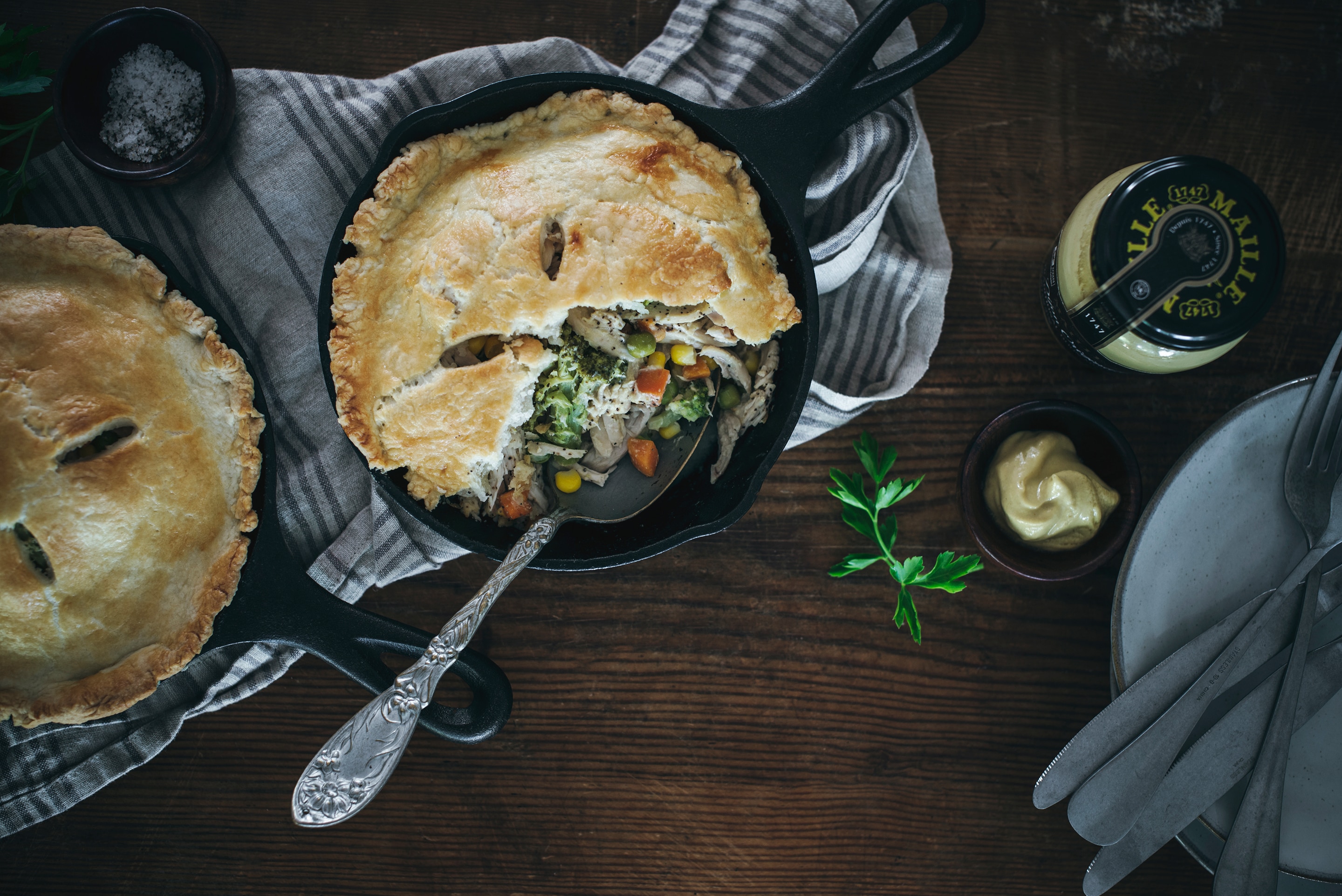 Personal Chicken Pot Pie