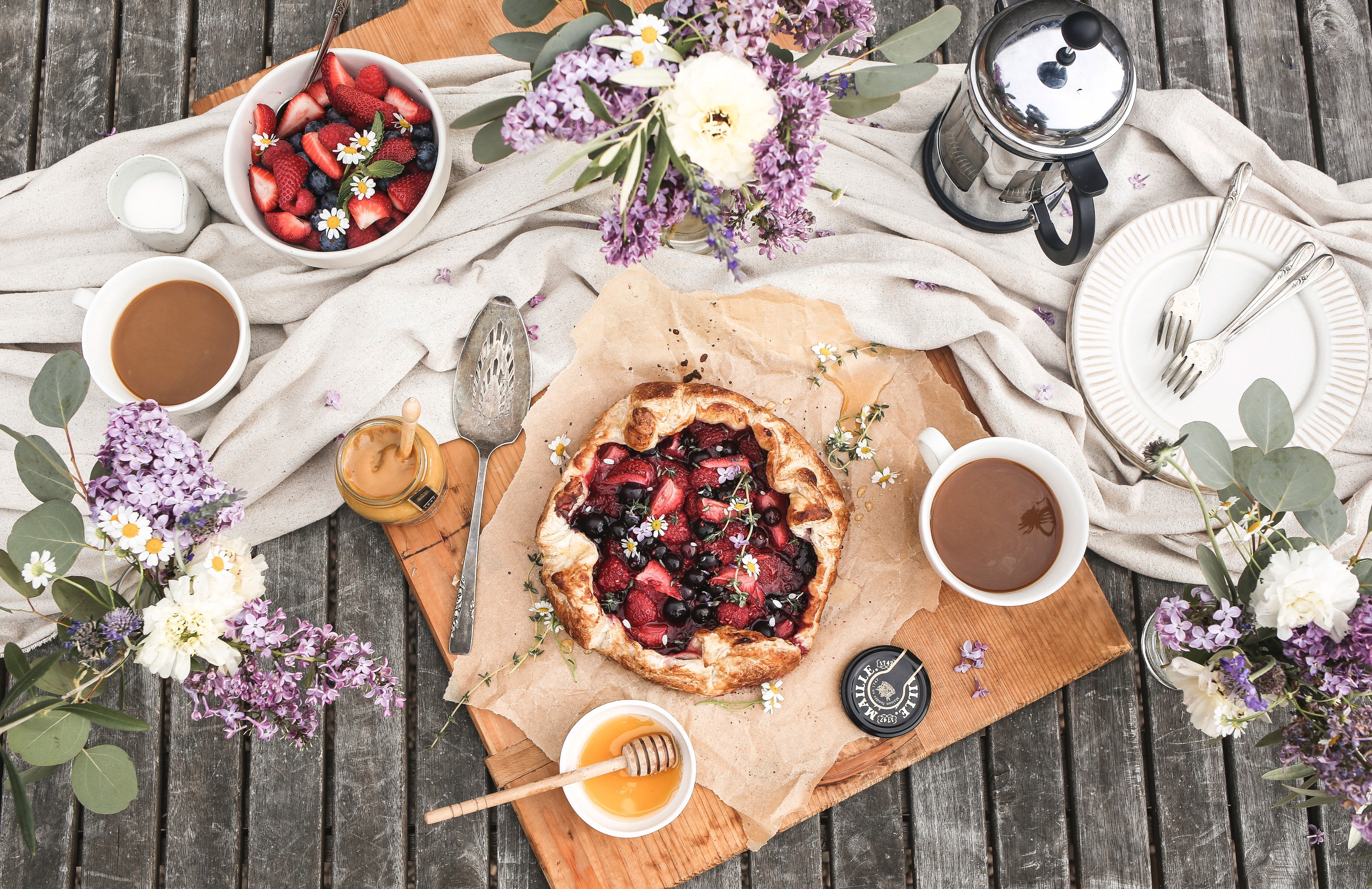 Spring Berry Galette