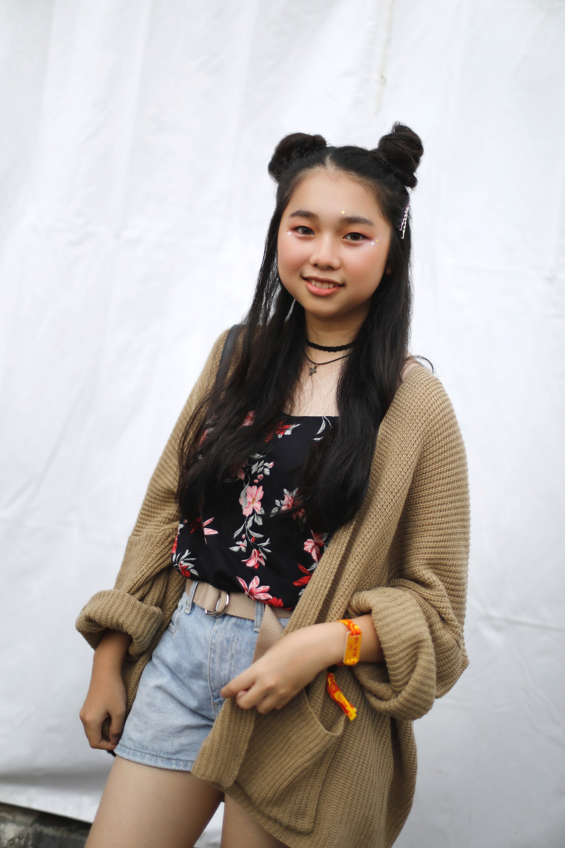 Gunakan half space buns. (Foto: Natasha Estelle)