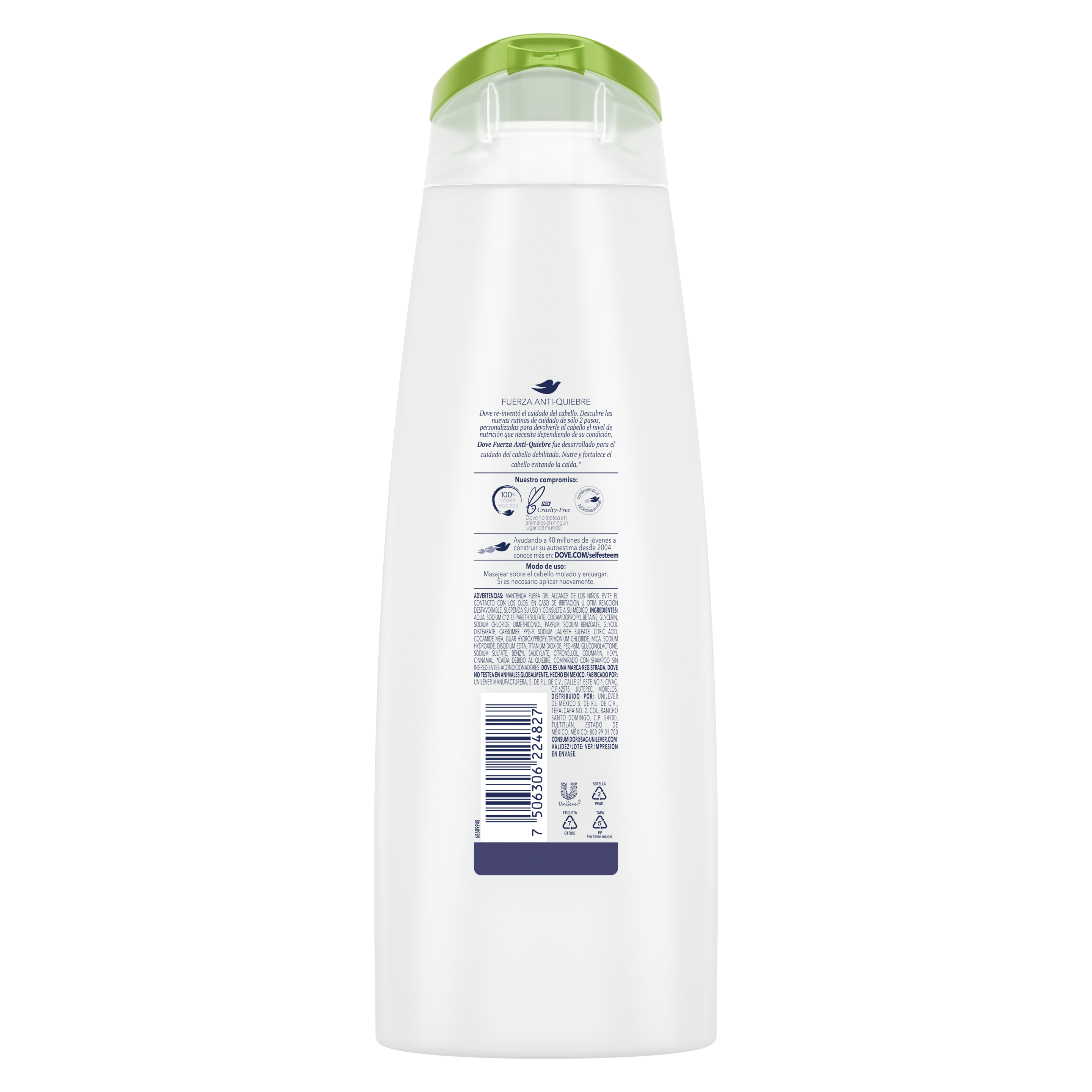 Dove Shampoo Fuerza Anti-Quiebre