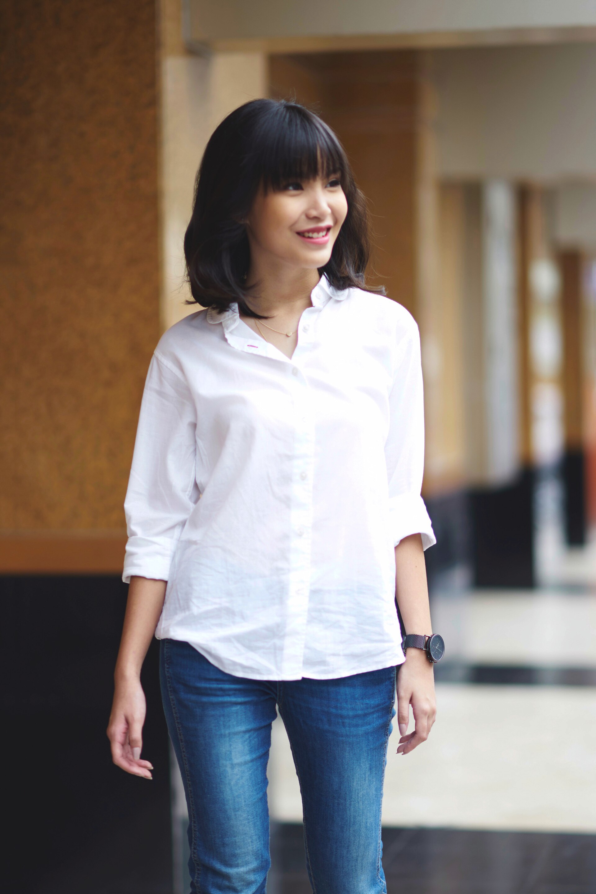 Blow pada rambut pendek