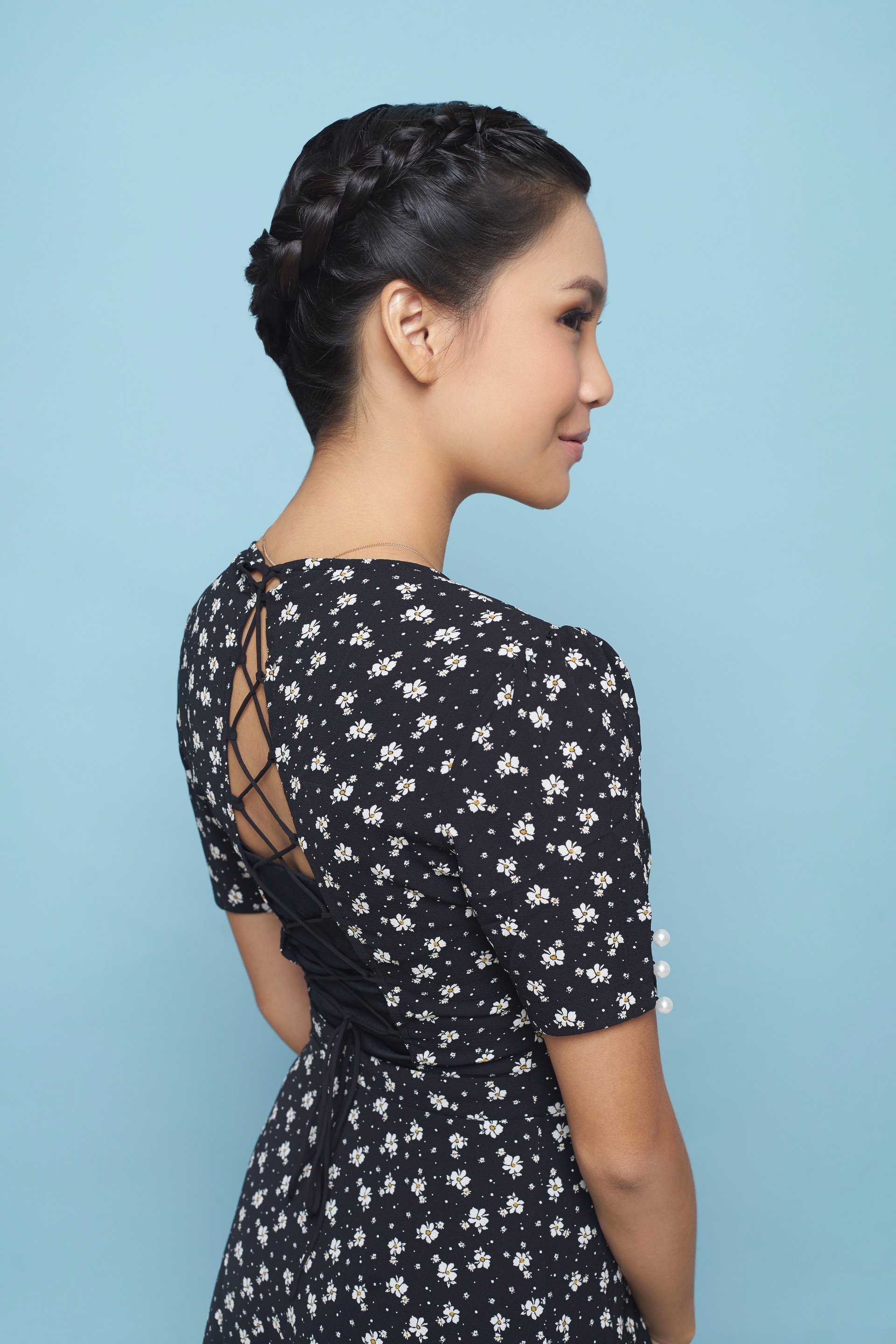 Cocok untuk jadi ide gaya rambut untuk kencan romantis bareng pasangan. (Foto: Hariono Halim)