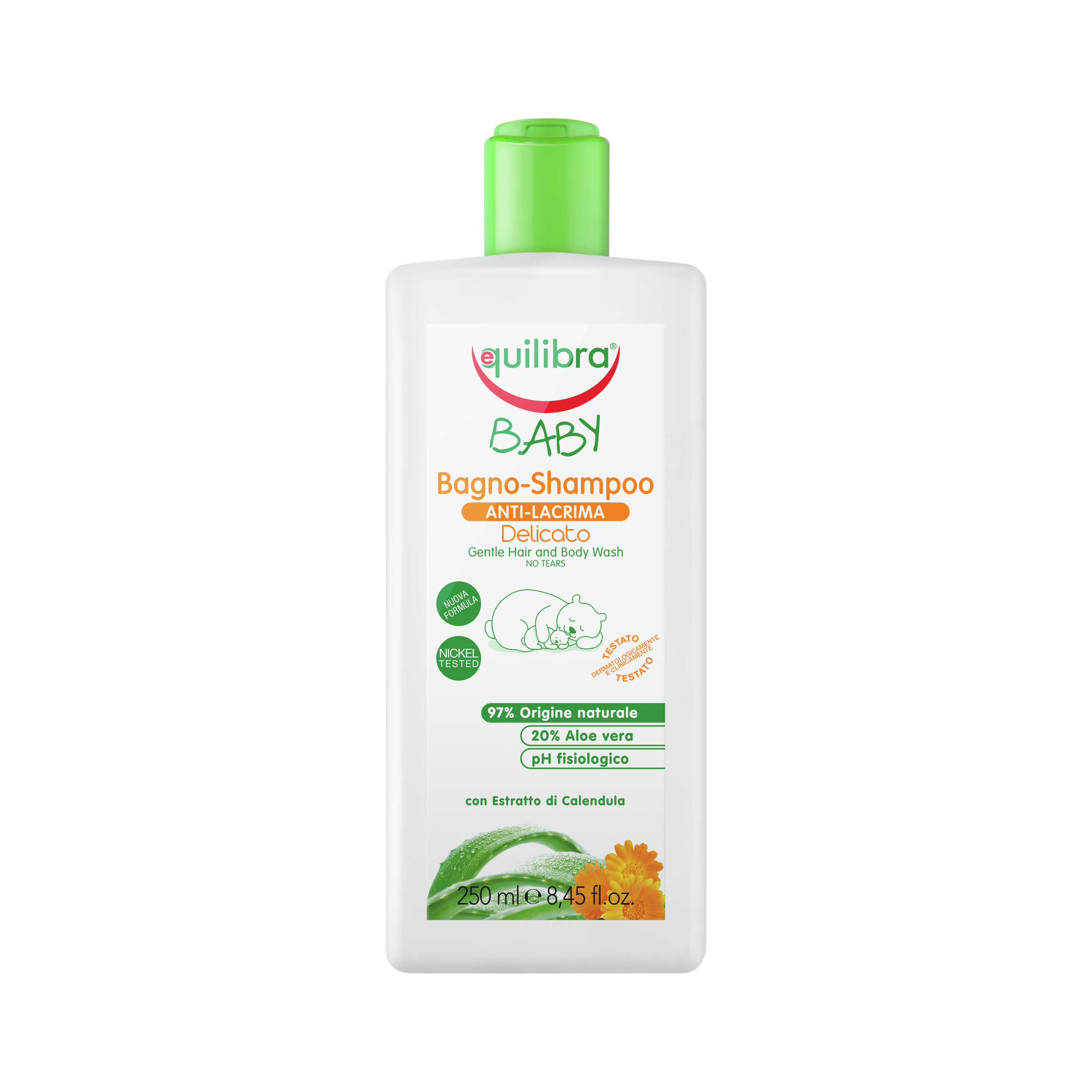 Baby Bagno-Shampoo Anti-Lacrima Equilibra<sup>®</sup>  - Flacone da 250 ml