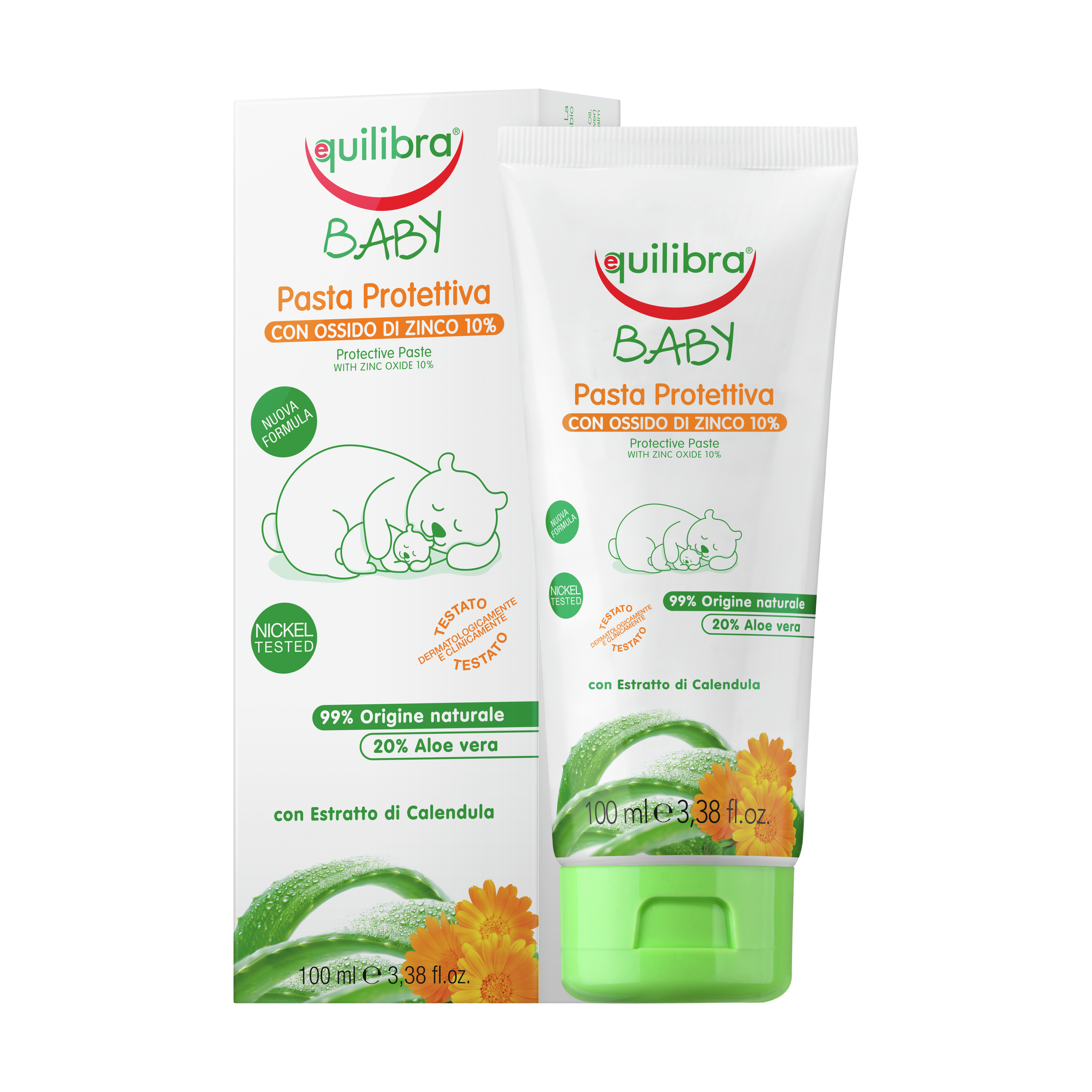 Baby Pasta Protettiva Equilibra<sup>®</sup>  - Tubo da 100 ml + astuccio