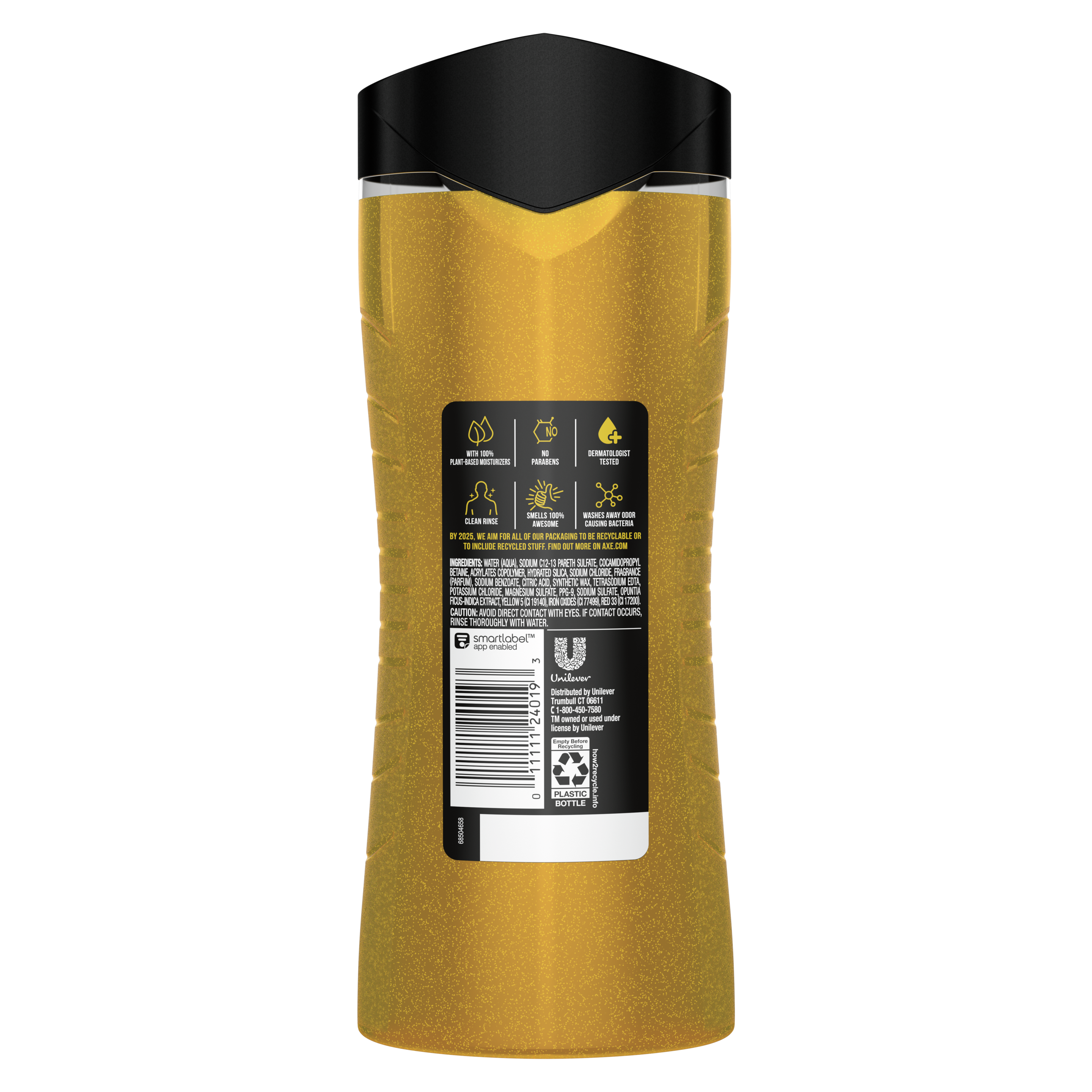 Snake Peel Body Wash Back View