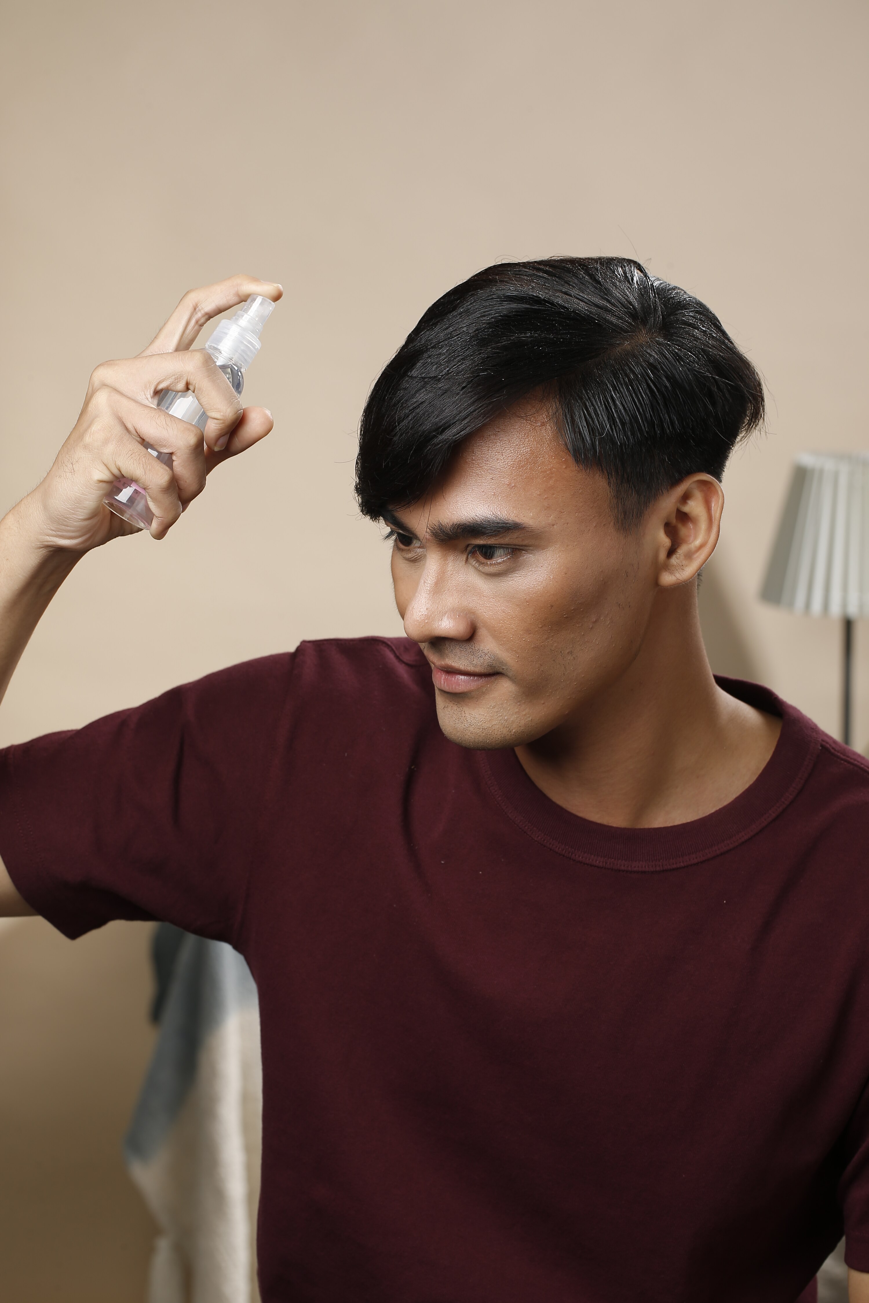 gaya rambut ikal pria