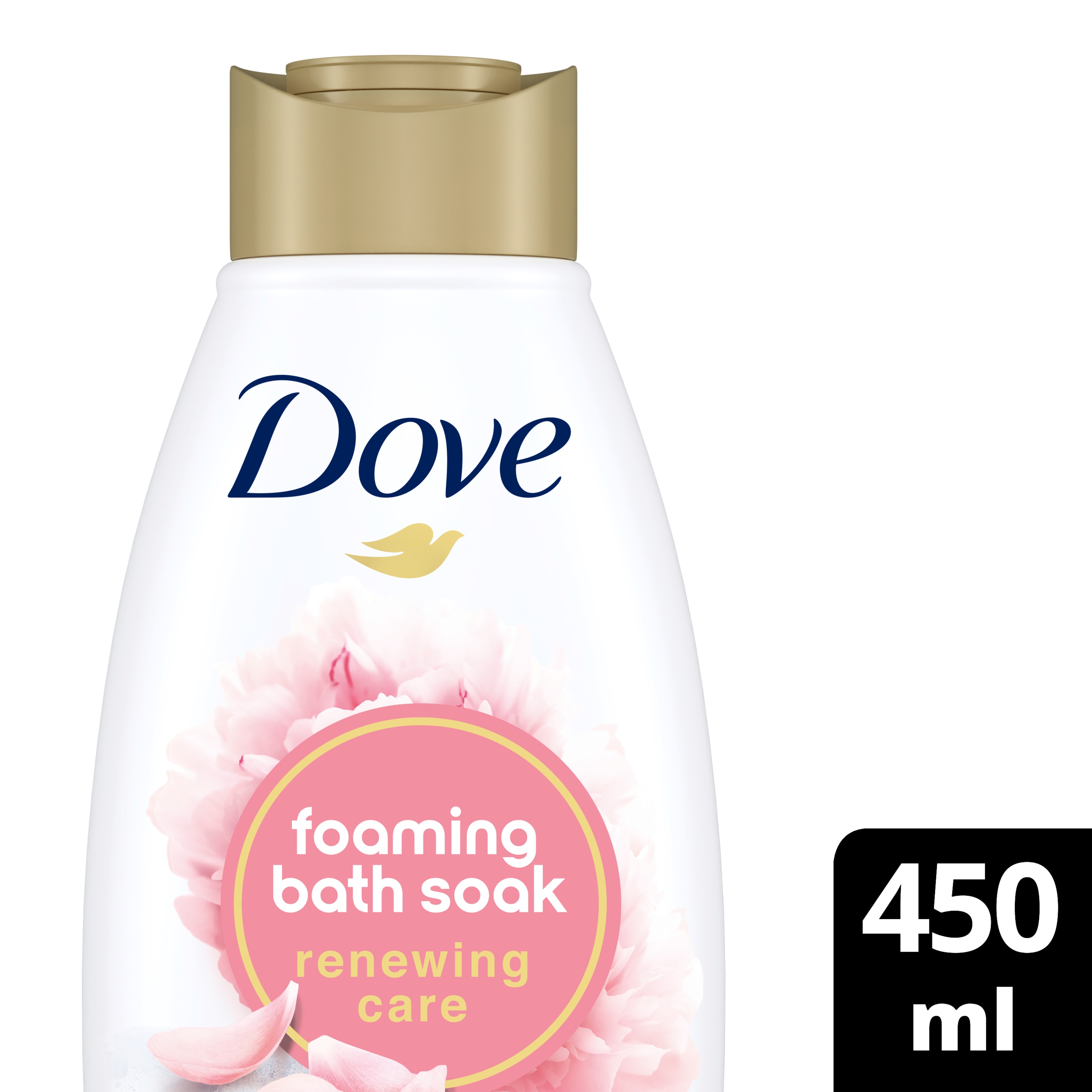 Dove Peony & Rose Renewing Care Bath Soak 450ml