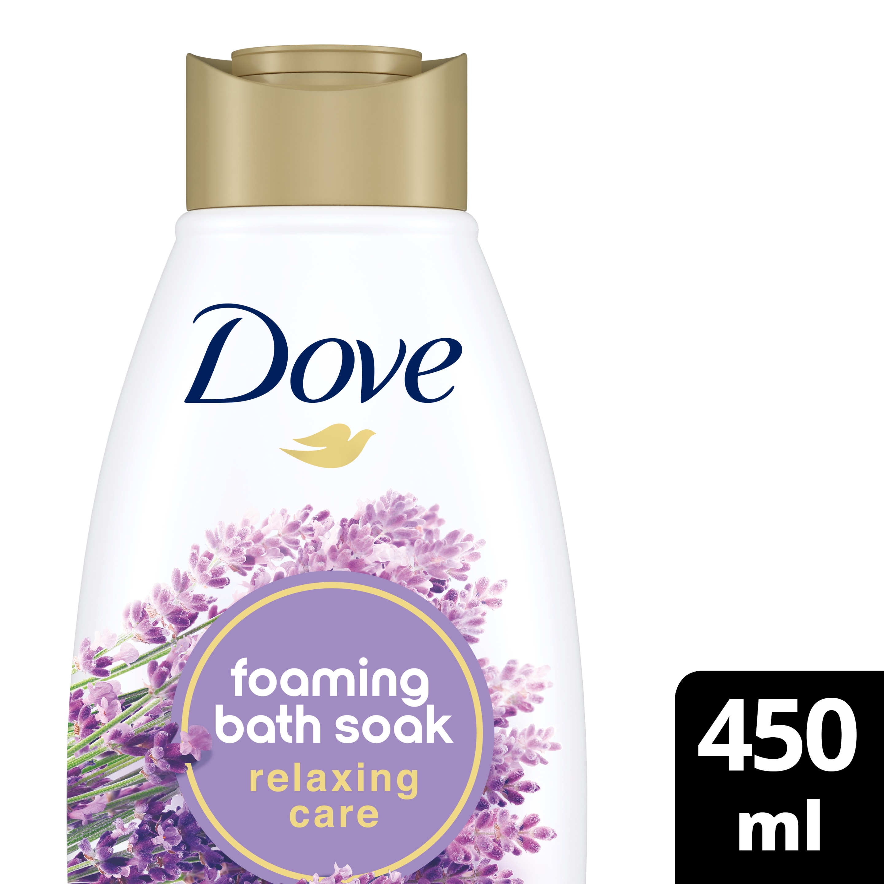 Dove Lavender & Chamomile Relaxing Care Foaming Bath Soak 450ml
