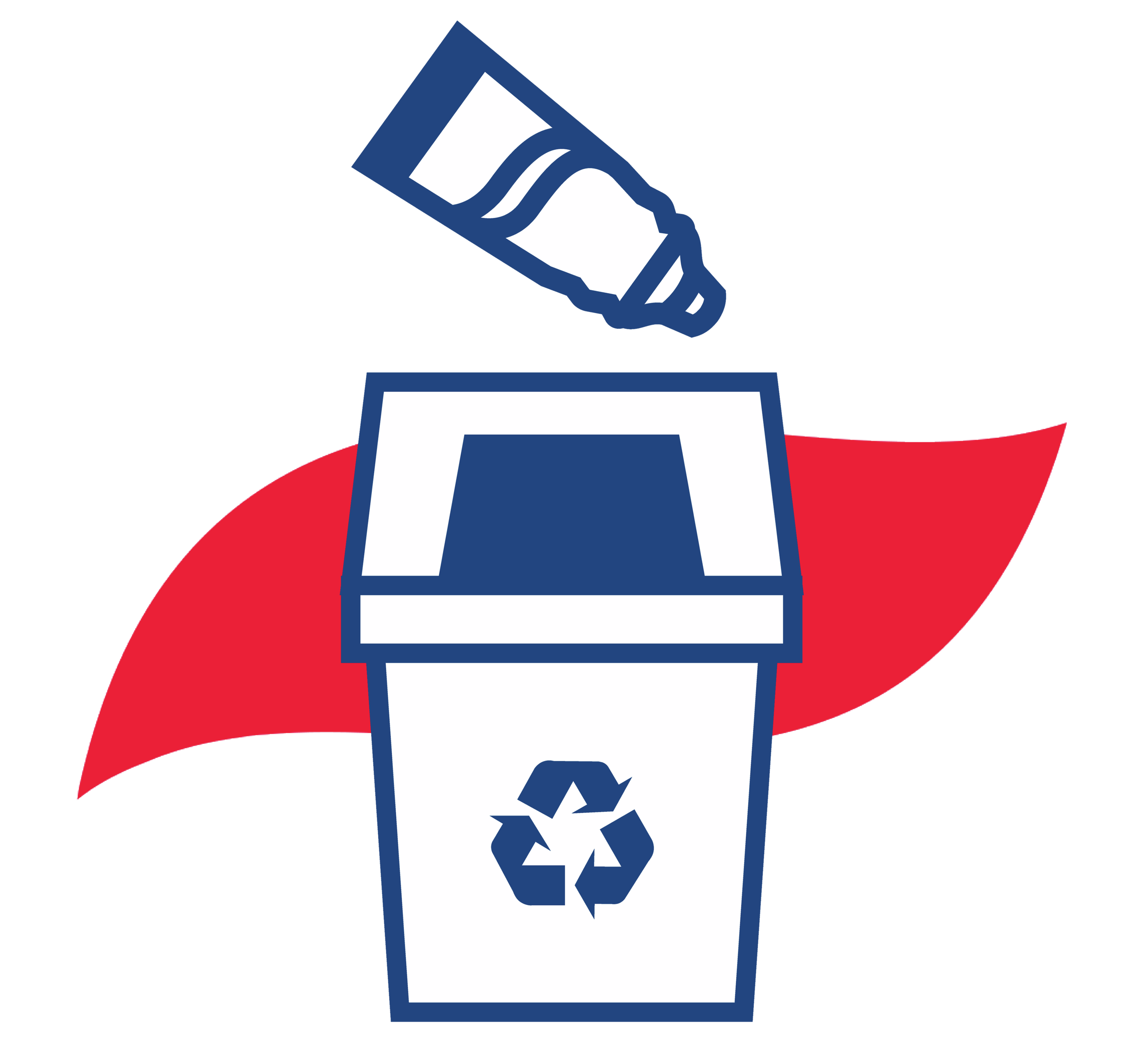 Tube de dentifrice recyclé