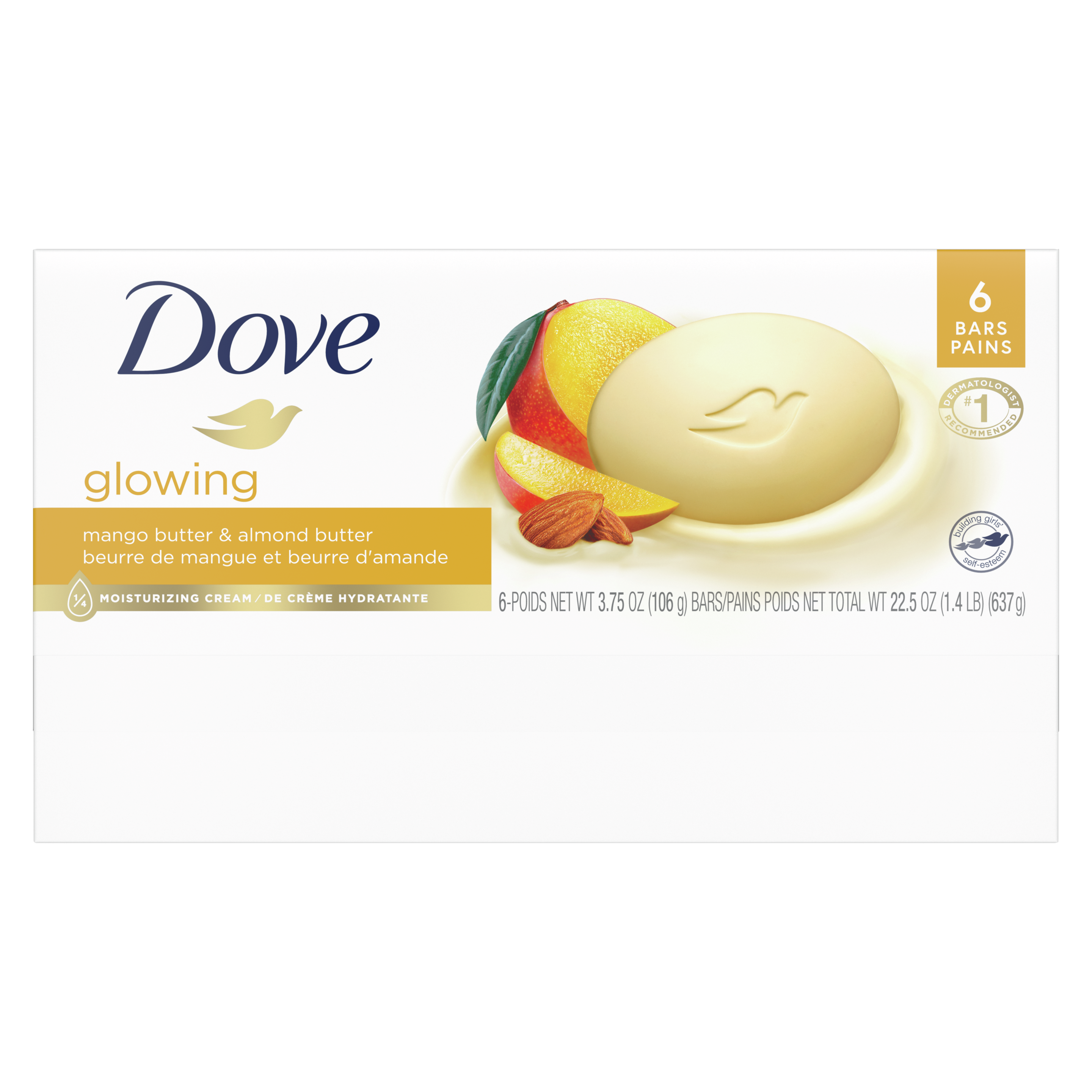 Dove Purely Pampering Beauty Bar, Shea Butter - 8 pack, 4 oz bars