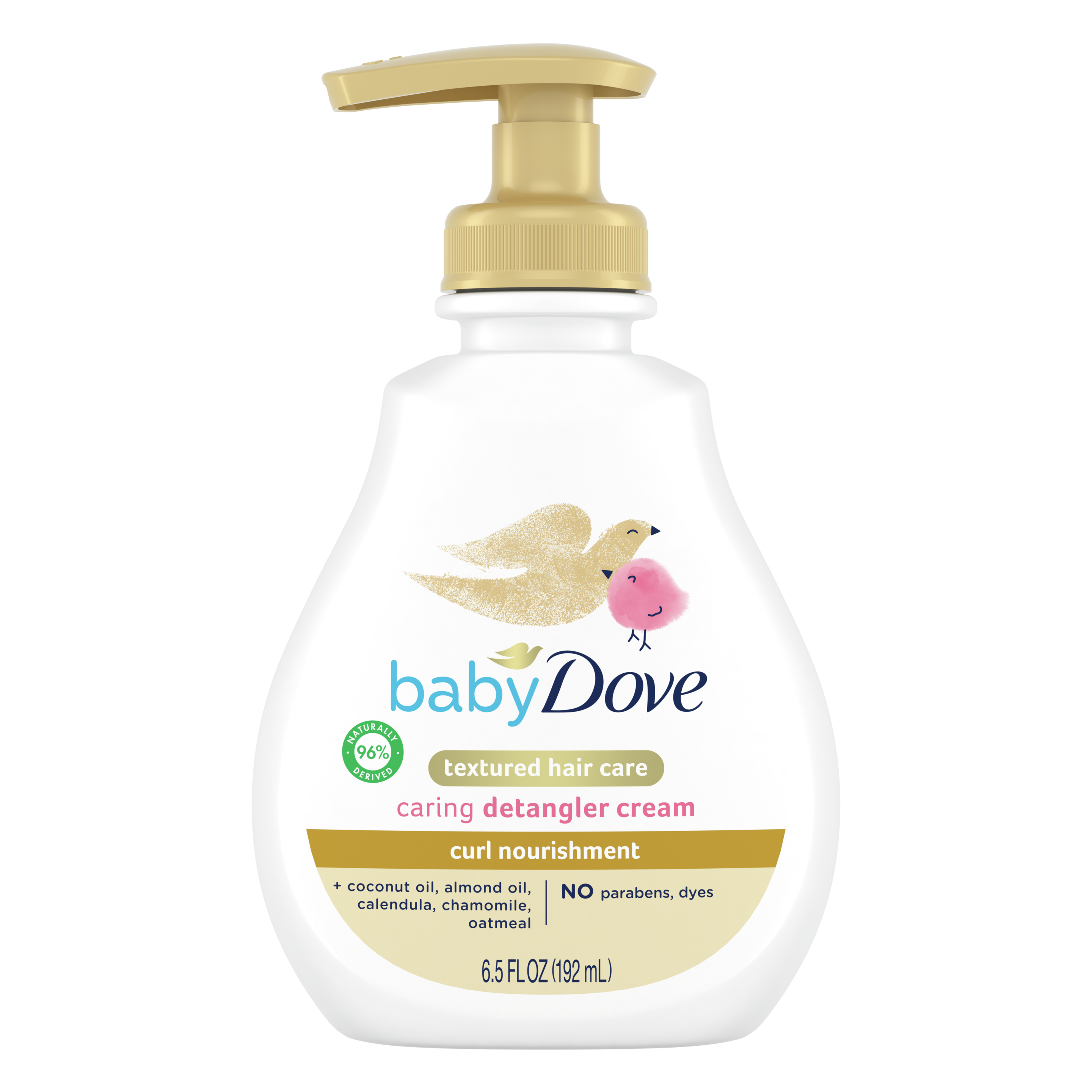 Baby Dove Curl Nourishment Detangler Cream 6.5 oz