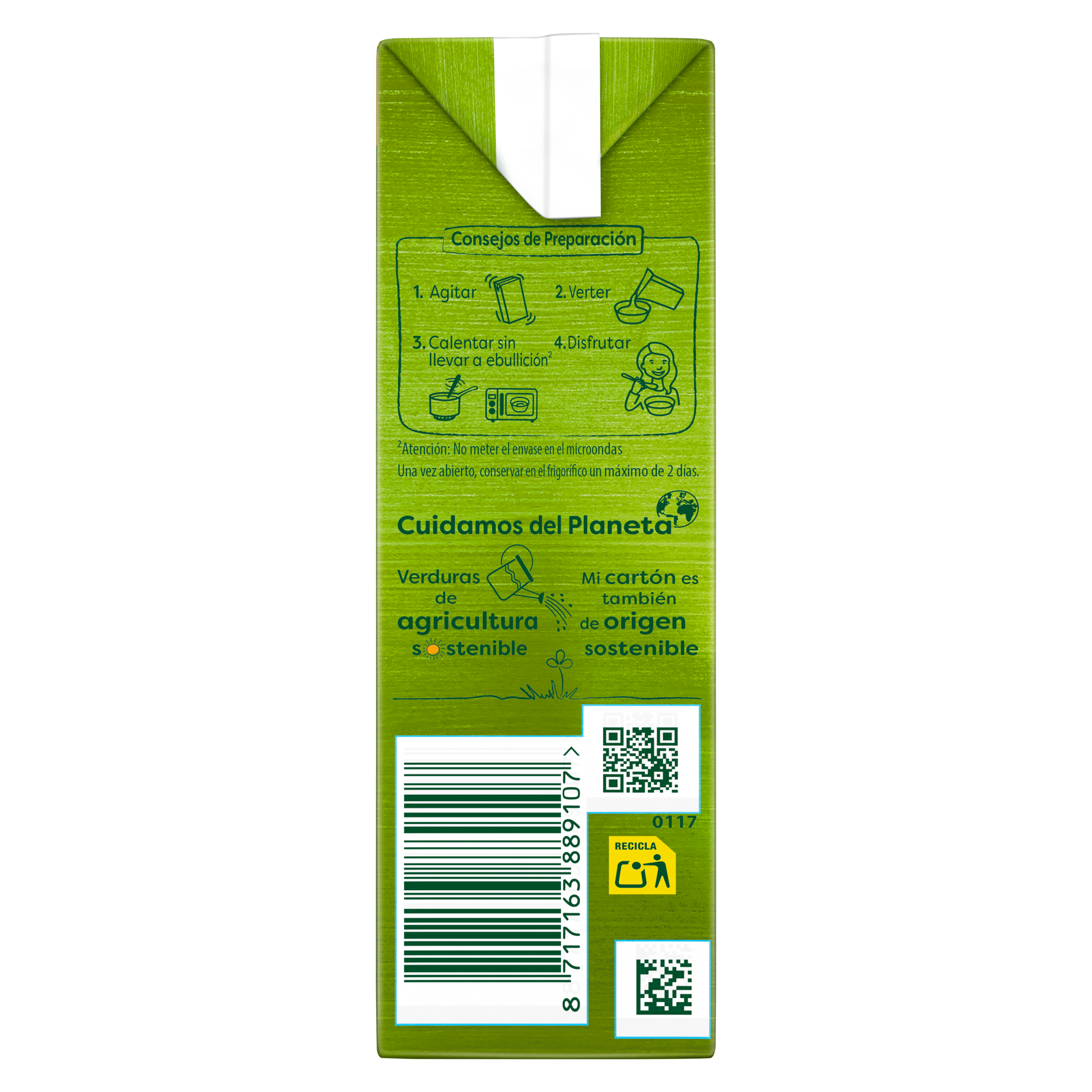 Crema de Verduras Mediterráneas 500ml