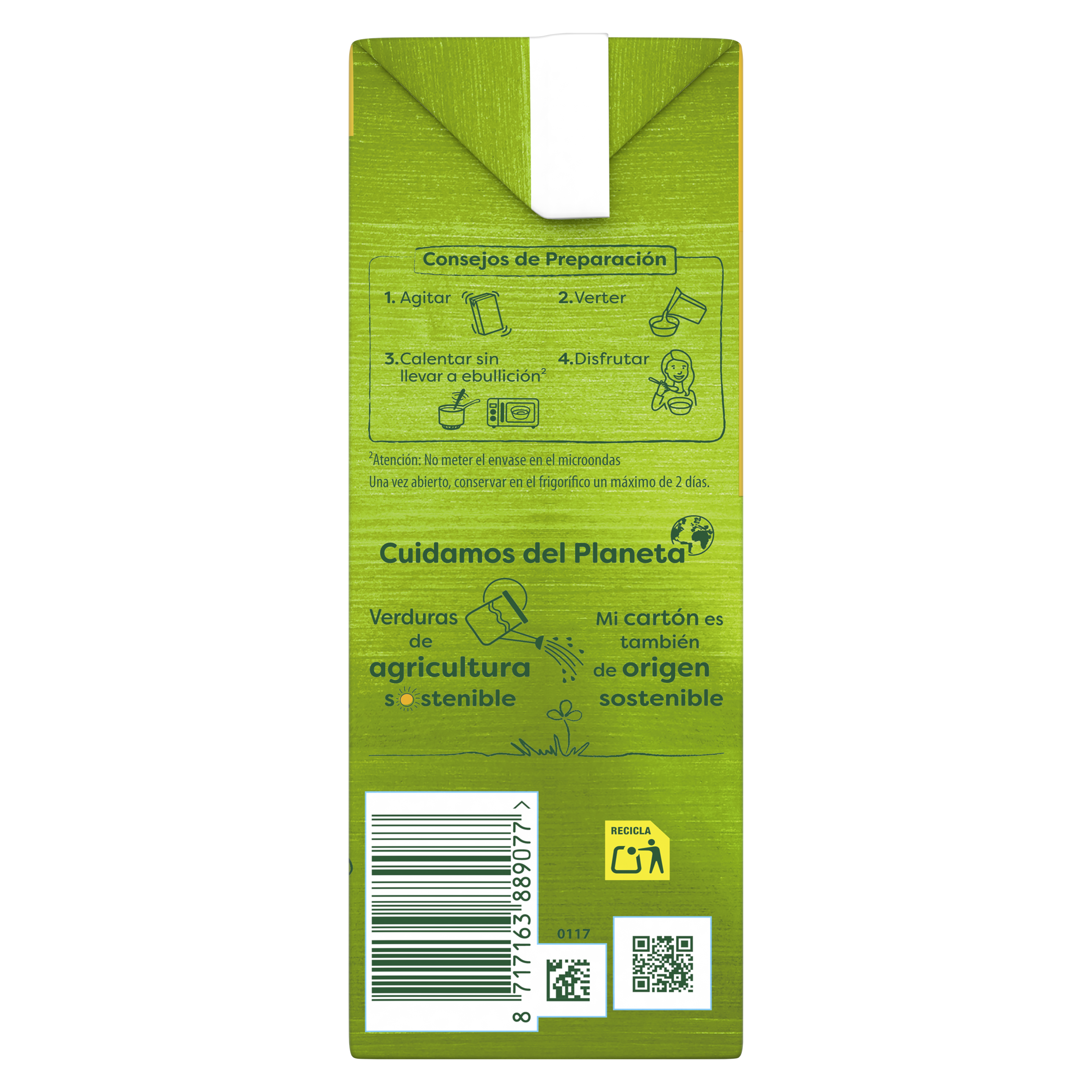 Crema de Verduras Mediterráneas 1L