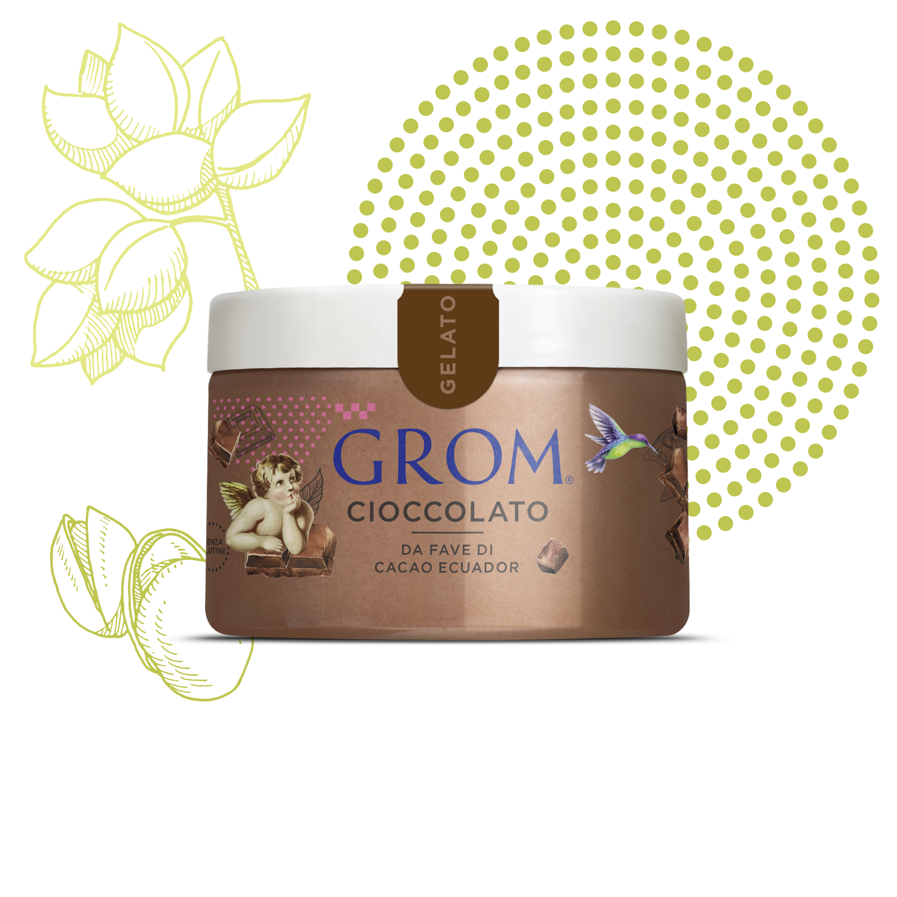 barattolo di cioccolato