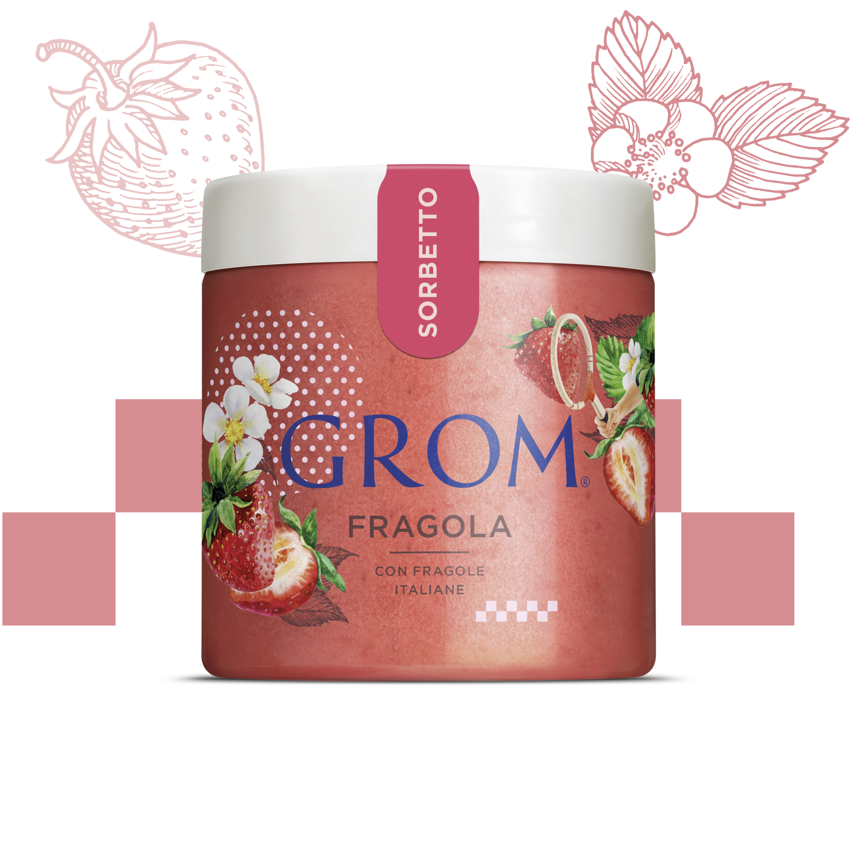 barattolo di fragola