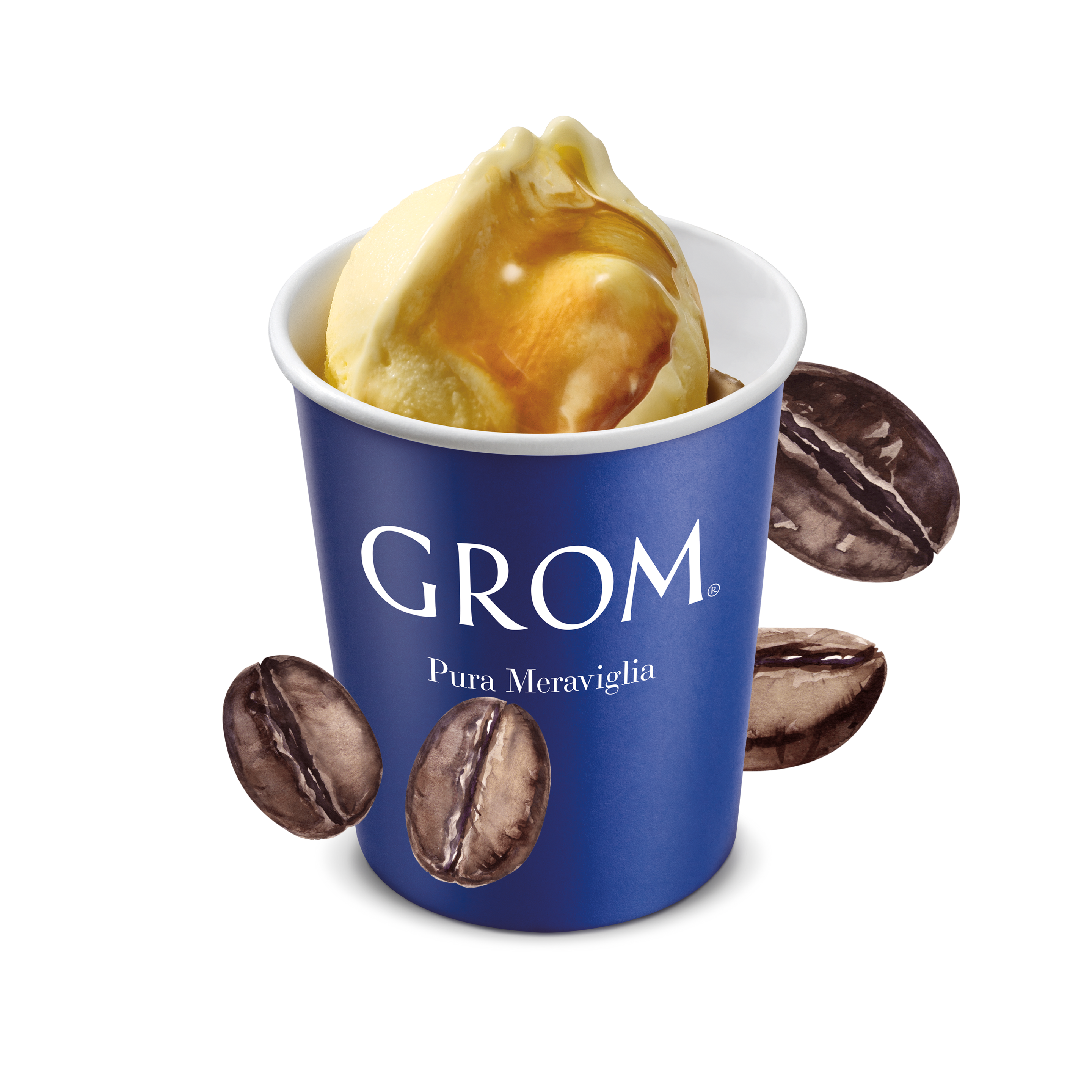 Affogato al caffè