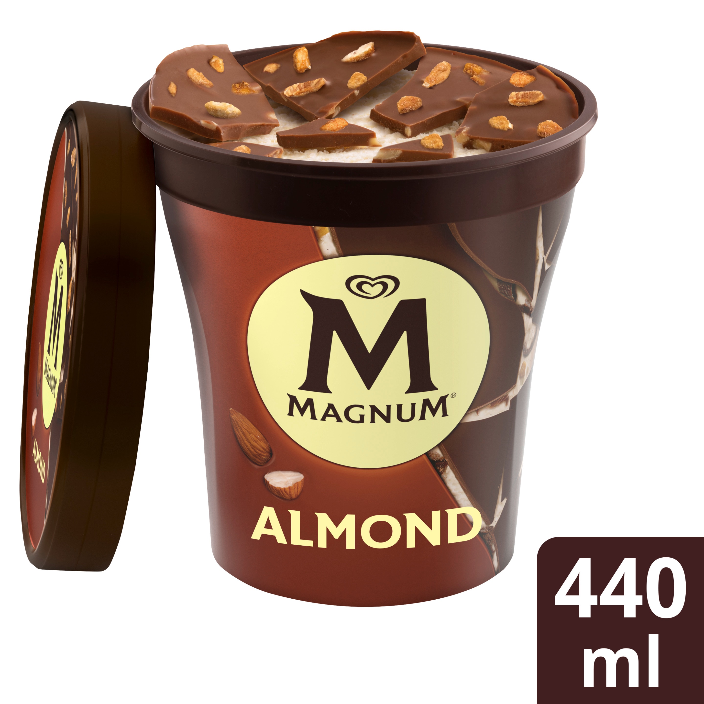 Magnum Pint IJs Almond 440ml