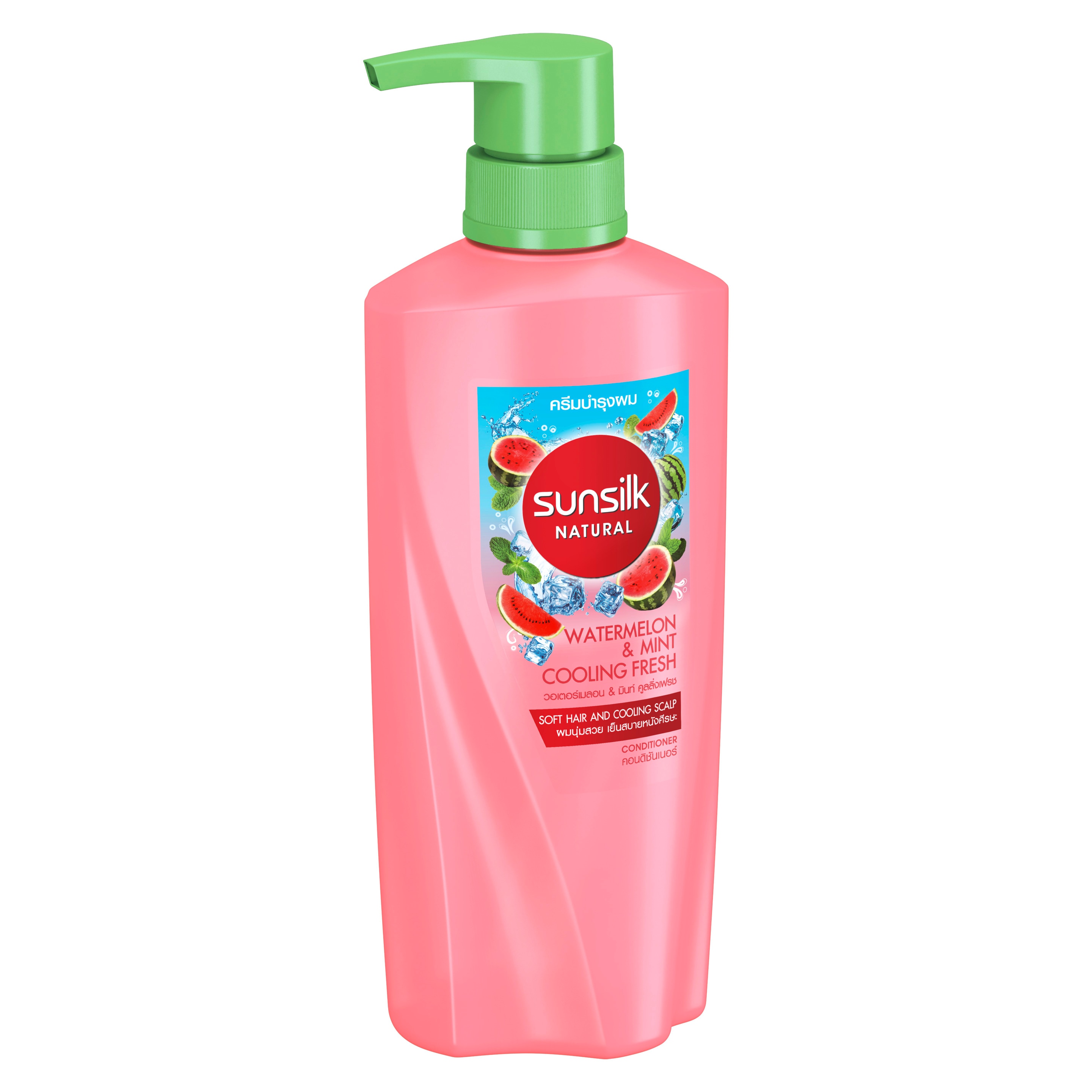 ซันซิล เนเชอรัลแตงโม&มิ้นท์ ครีมนวด  แตงโม & มิ้นท์ คูลลิ่งเฟรช   450 มล. packshot