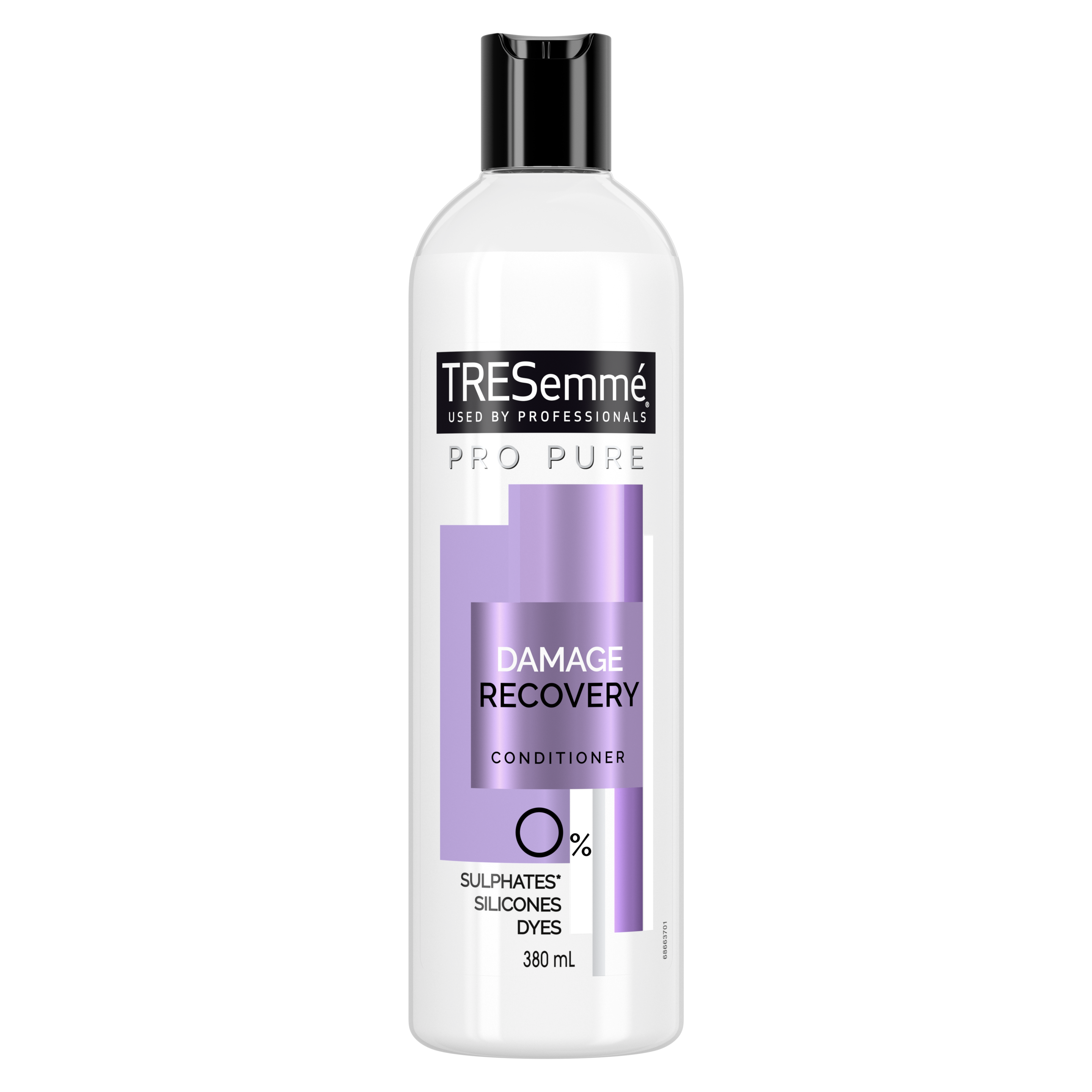 A 380ml bottle Tresemme Pro Pure Damage Recover Conditoner front of pack image