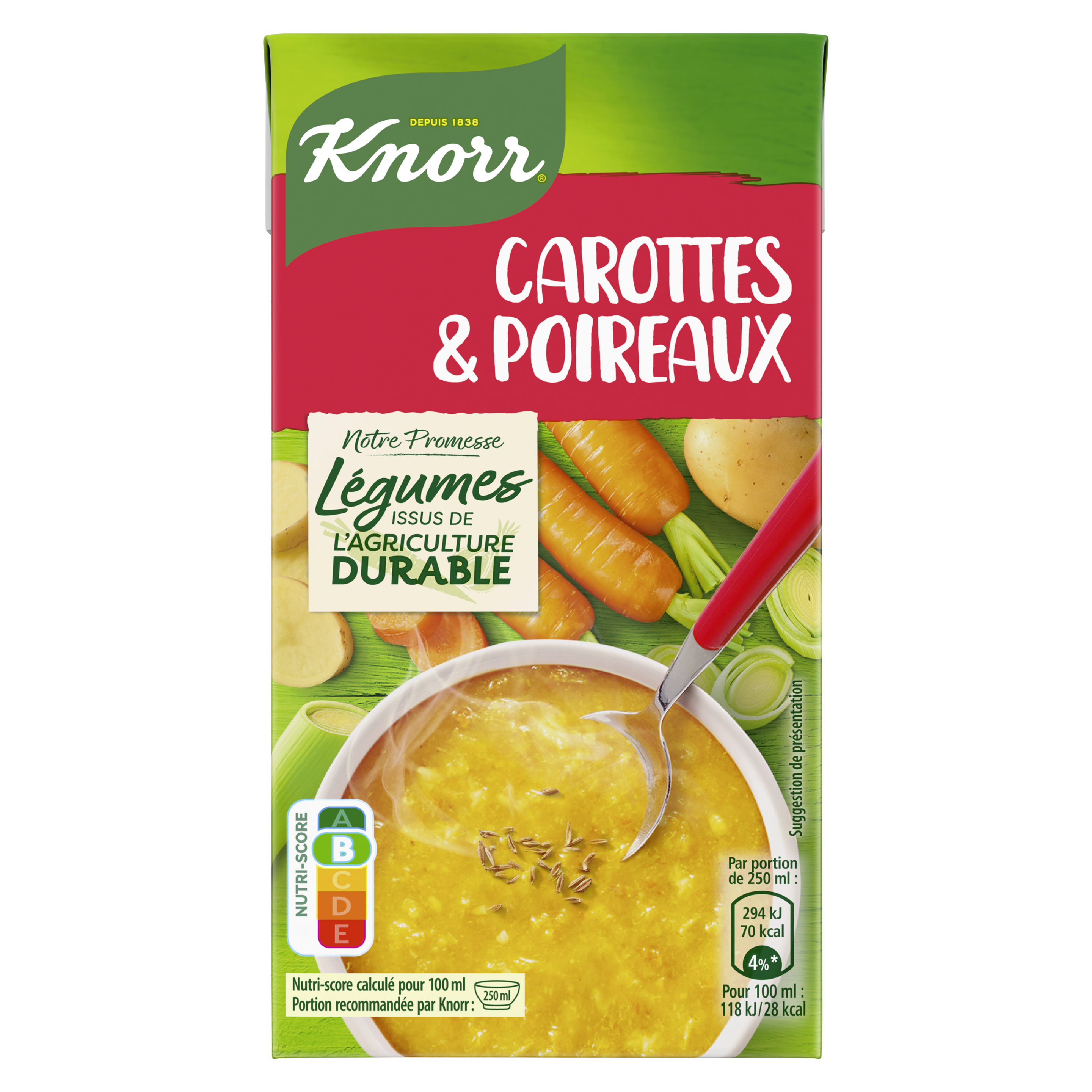 Soupe Carottes et Poireaux