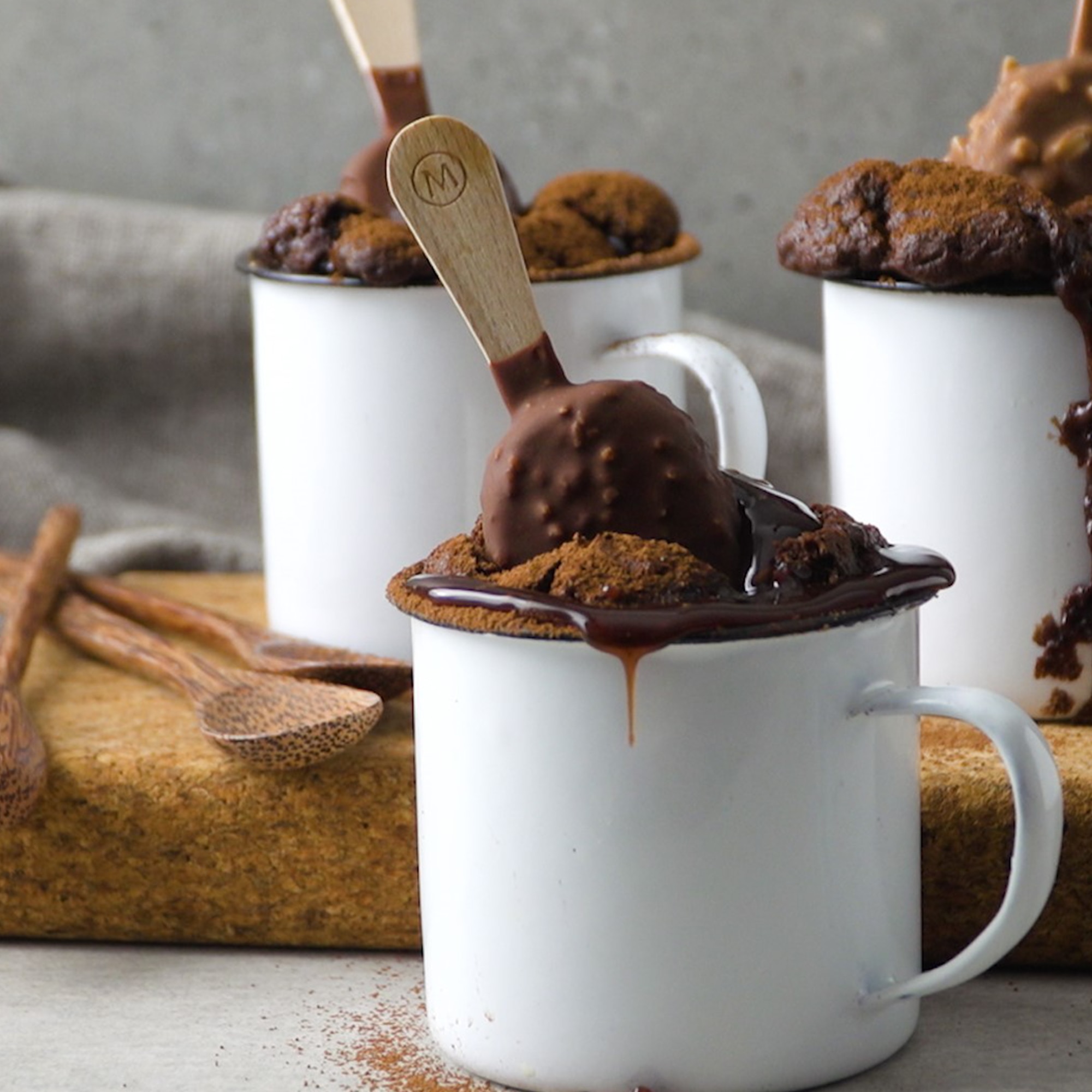 Delish Magnum Chocolate Pots