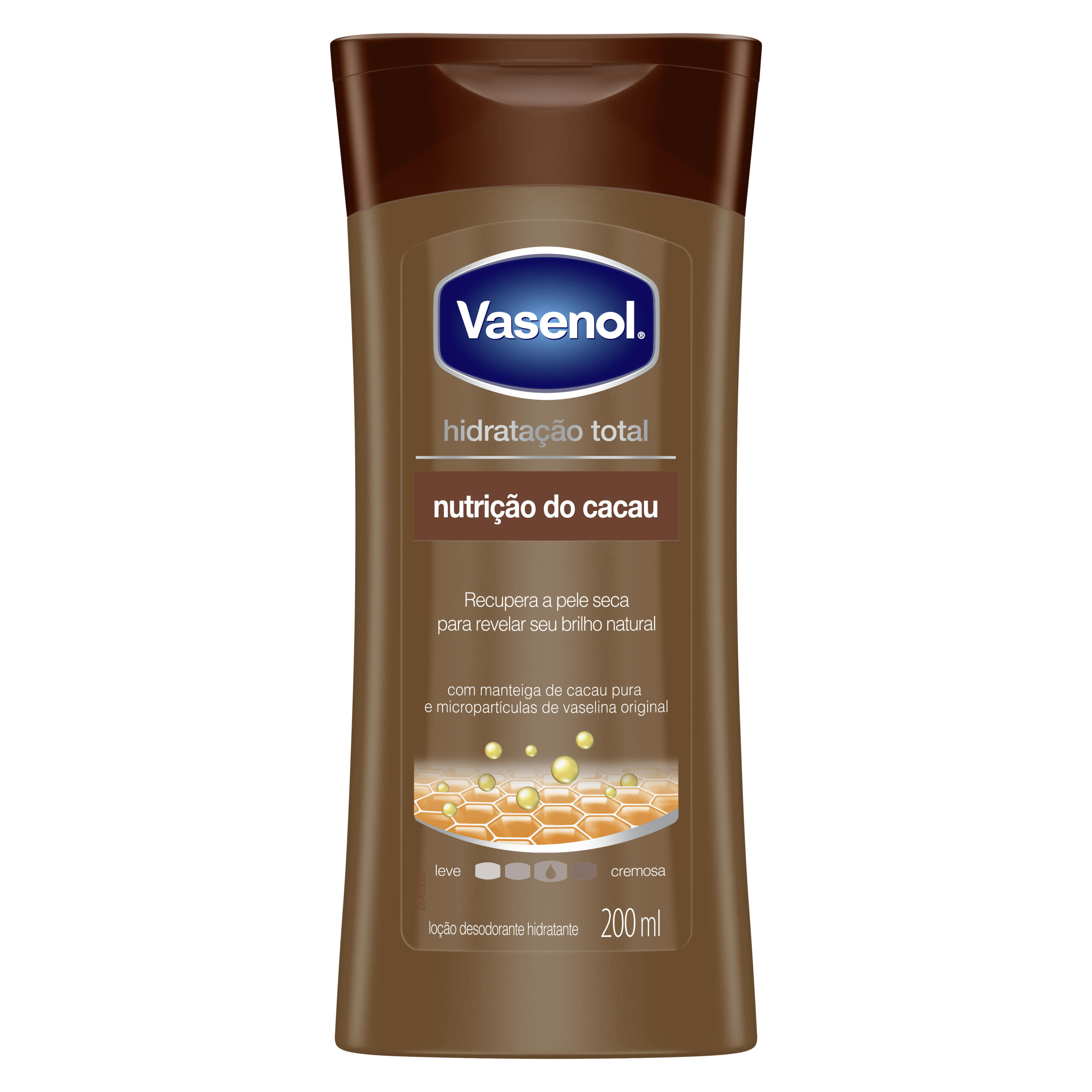 Loção Desodorante Hidratante Corporal Vasenol® Nutrição do Cacau