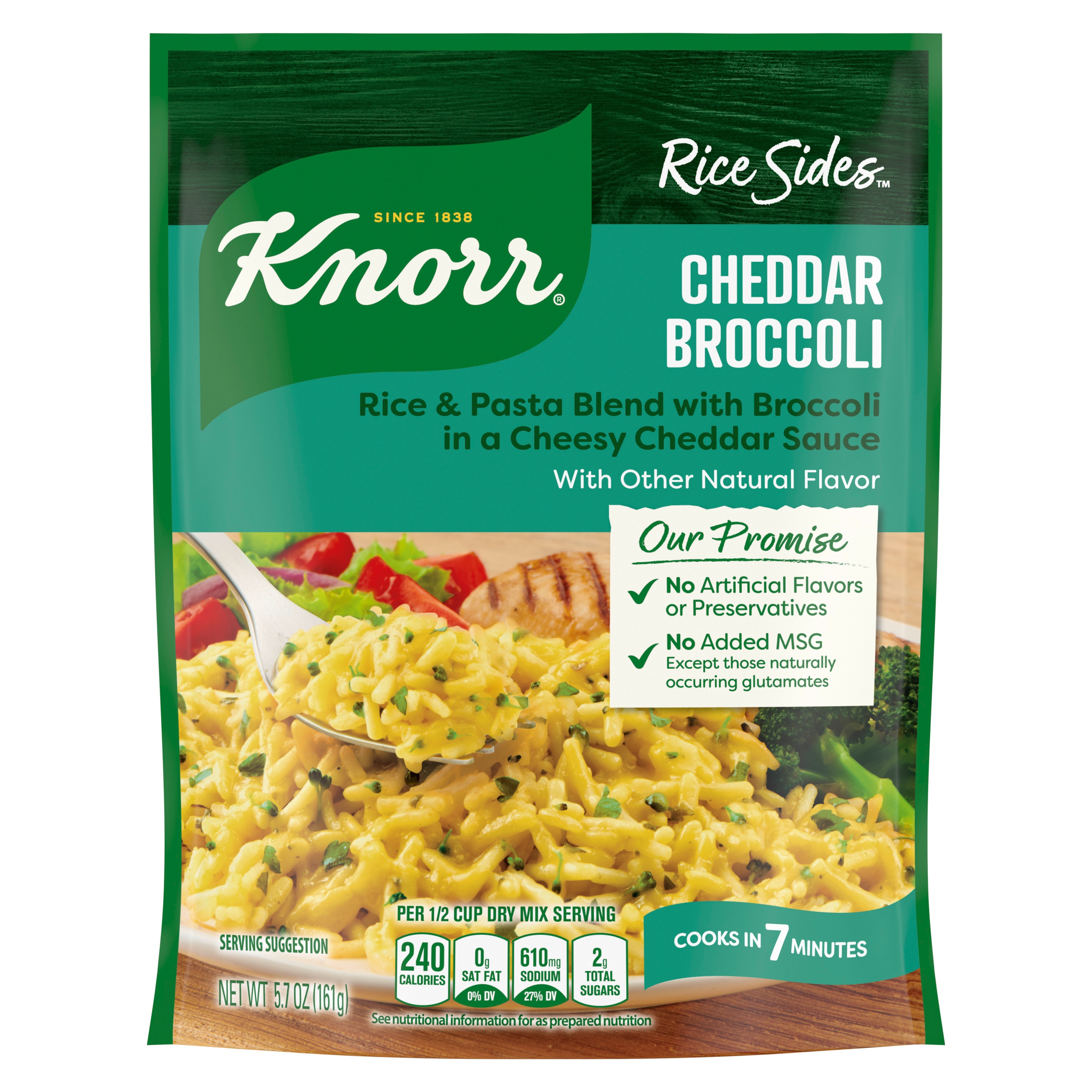 Rice Sides Cheddar Broccoli