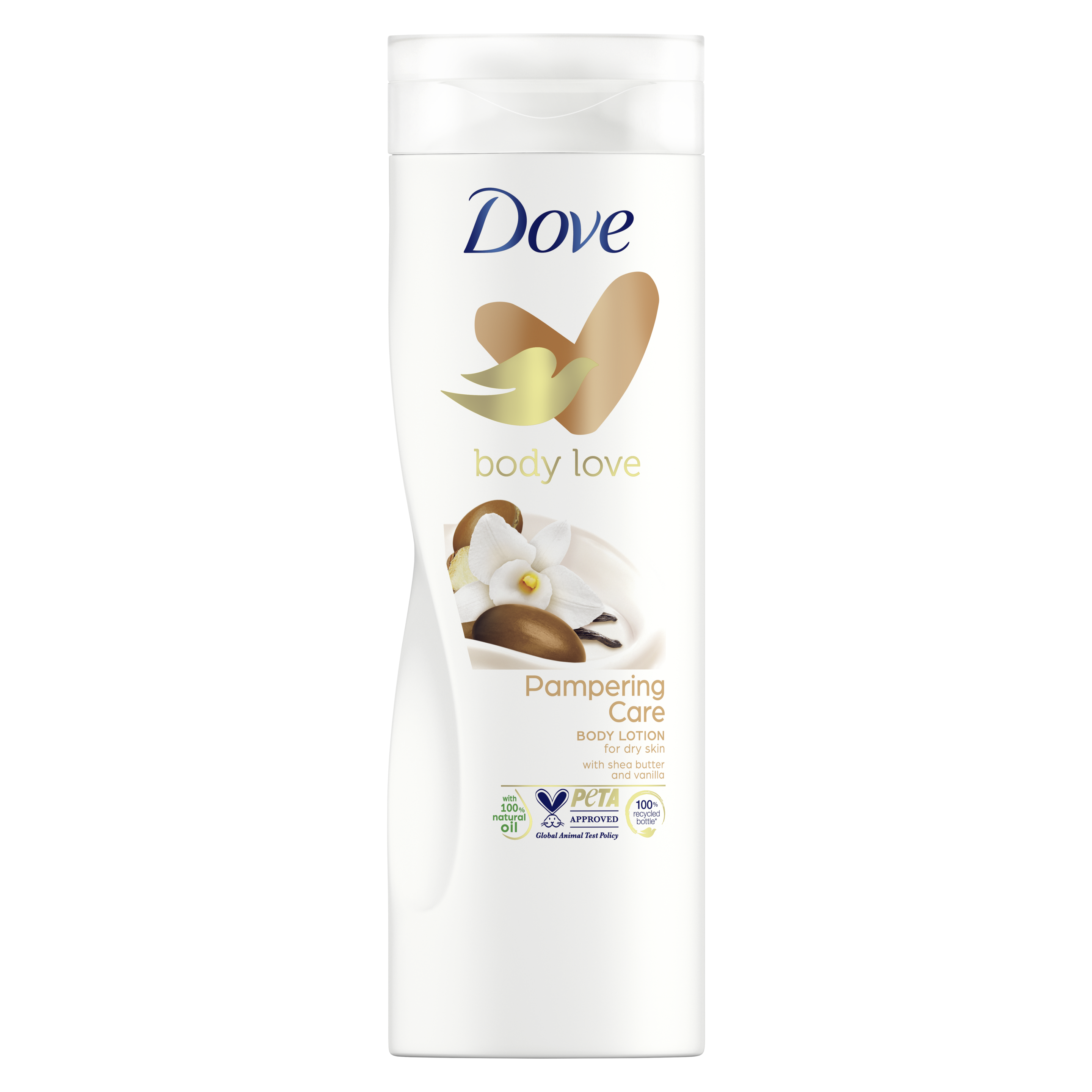 Dove Body Love Pampering Care Body Lotion for Dry Skin 400ml