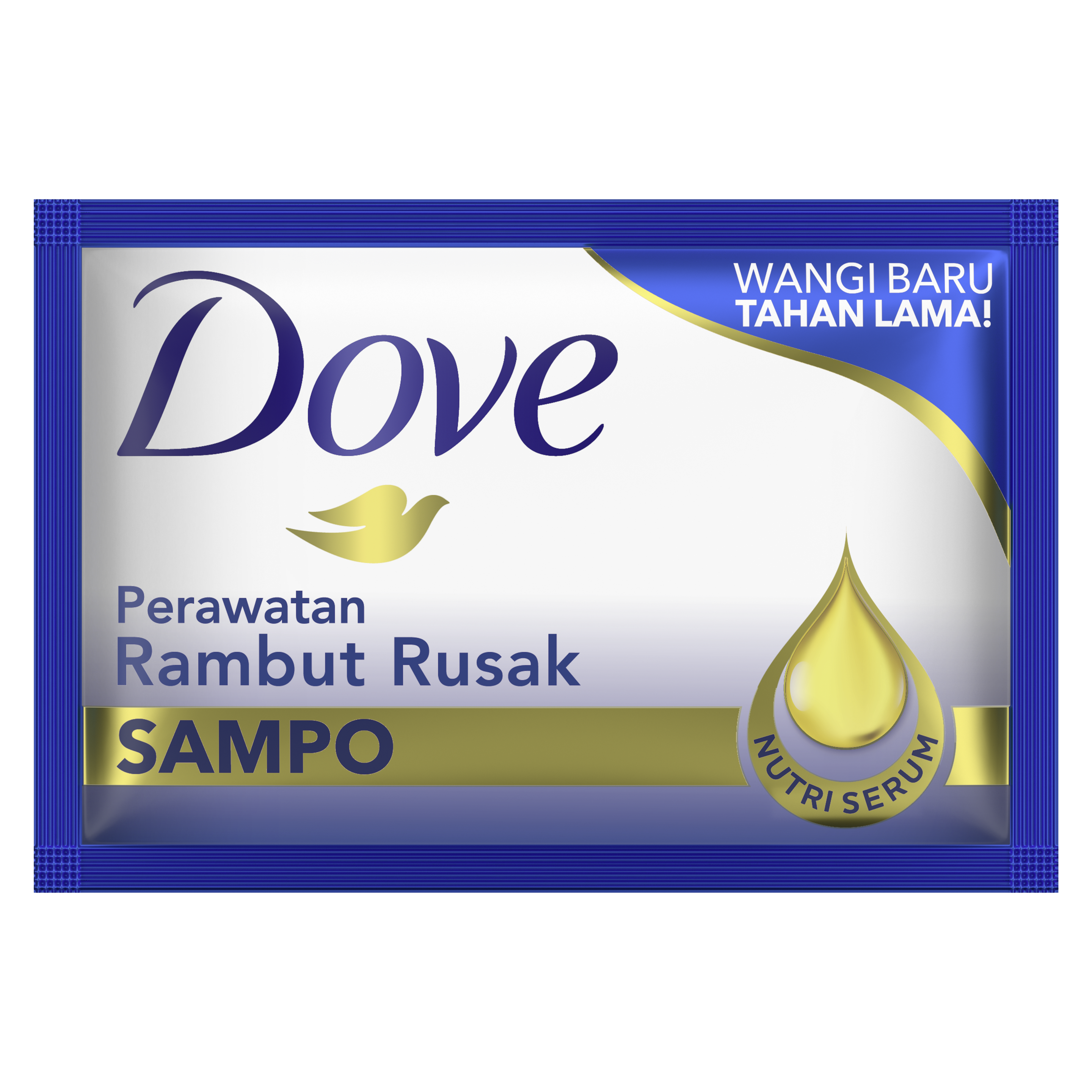 Dove Sampo untuk Perawatan Rambut Rusak 9ml
