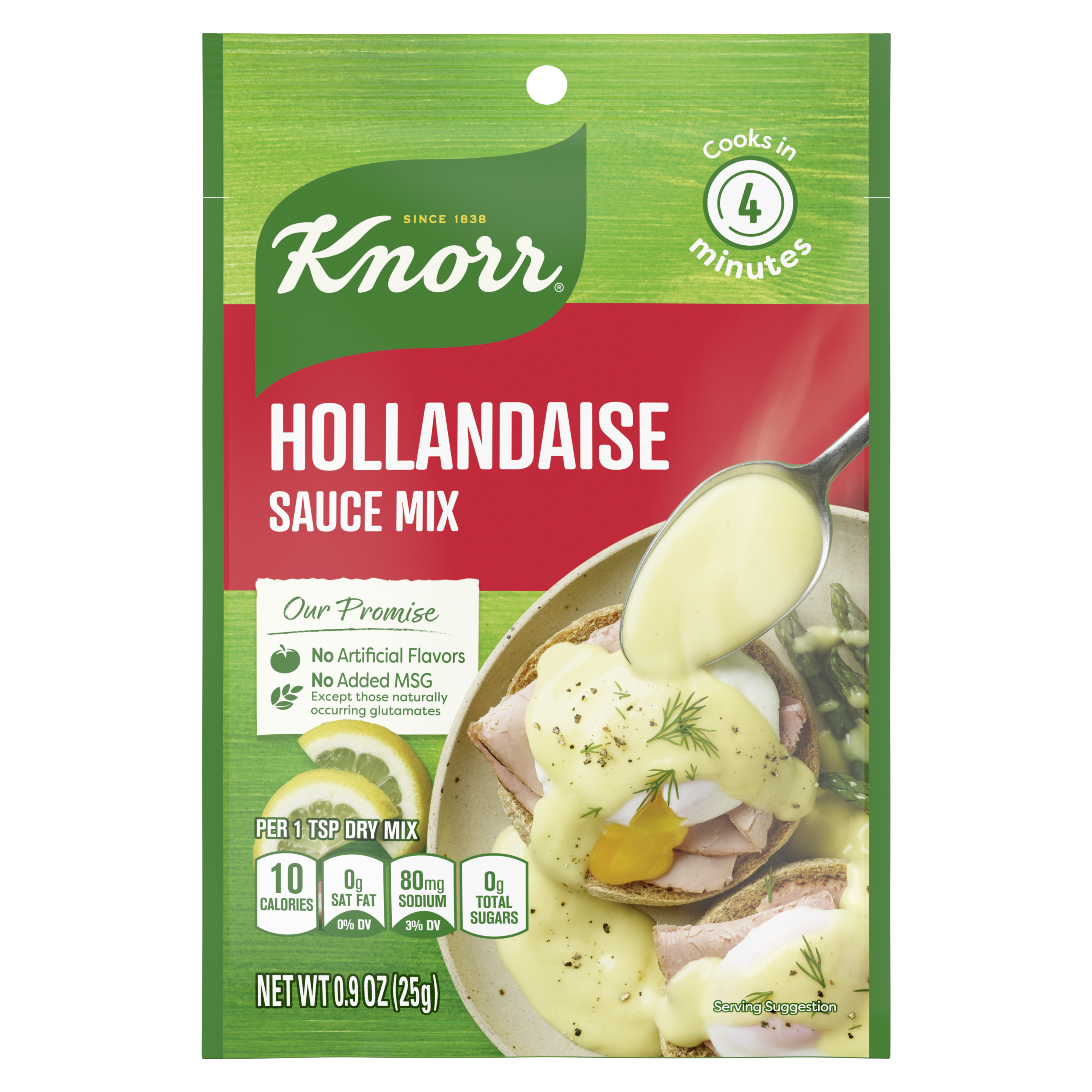 Knorr Hollandaise Sauce Front of Pack