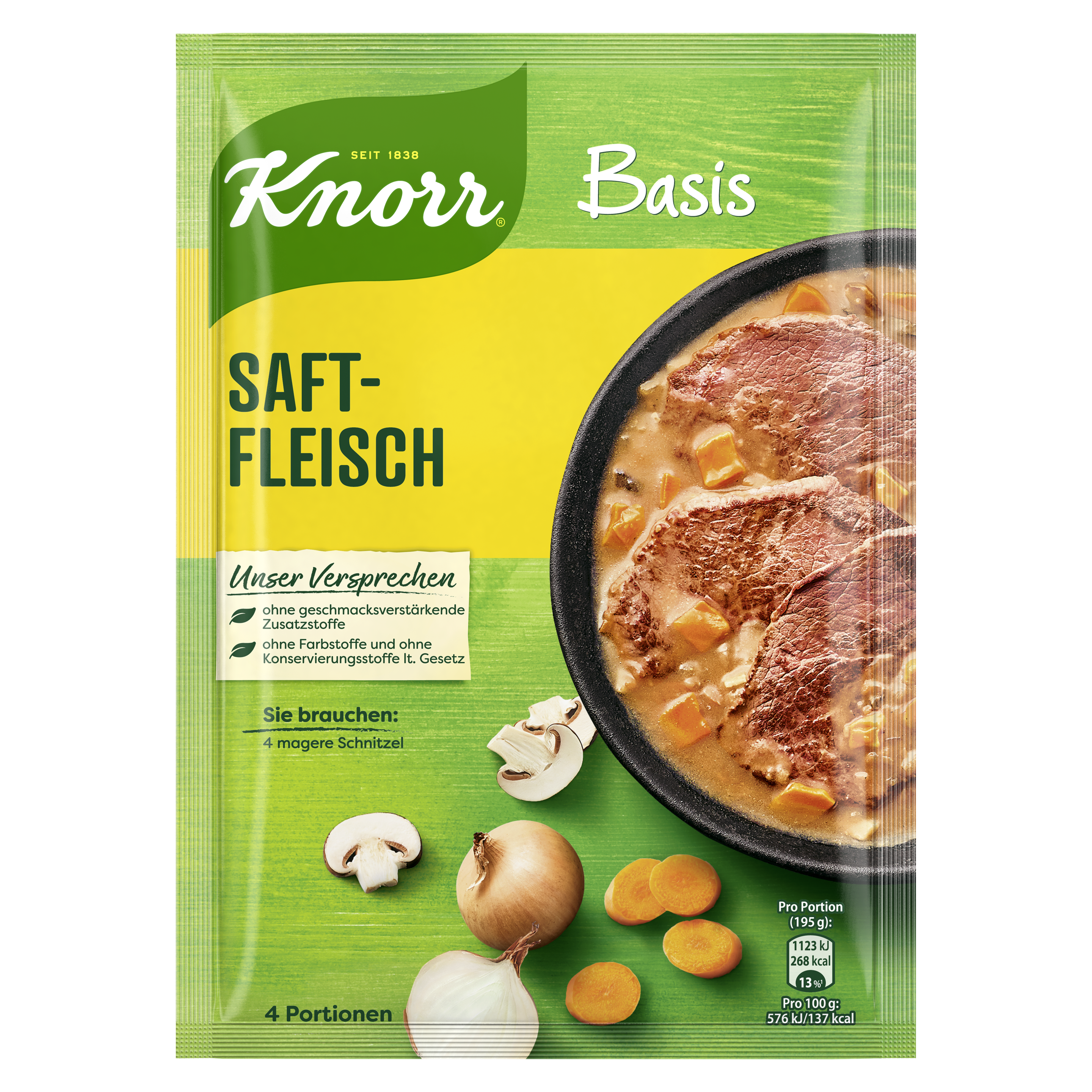 Knorr Basis Saftfleisch 4 Portionen