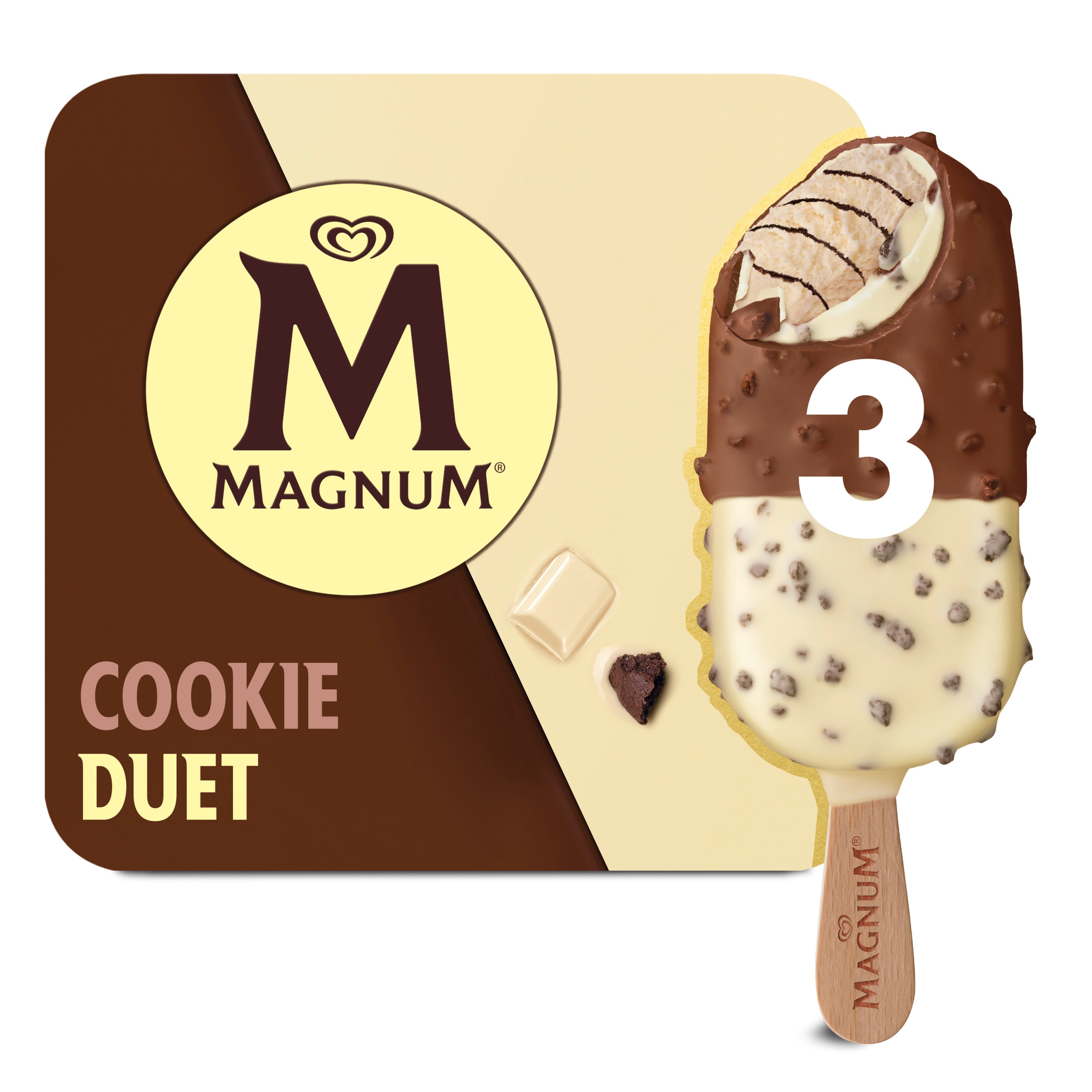 Magnum Cookie Duet Ice Cream Bar