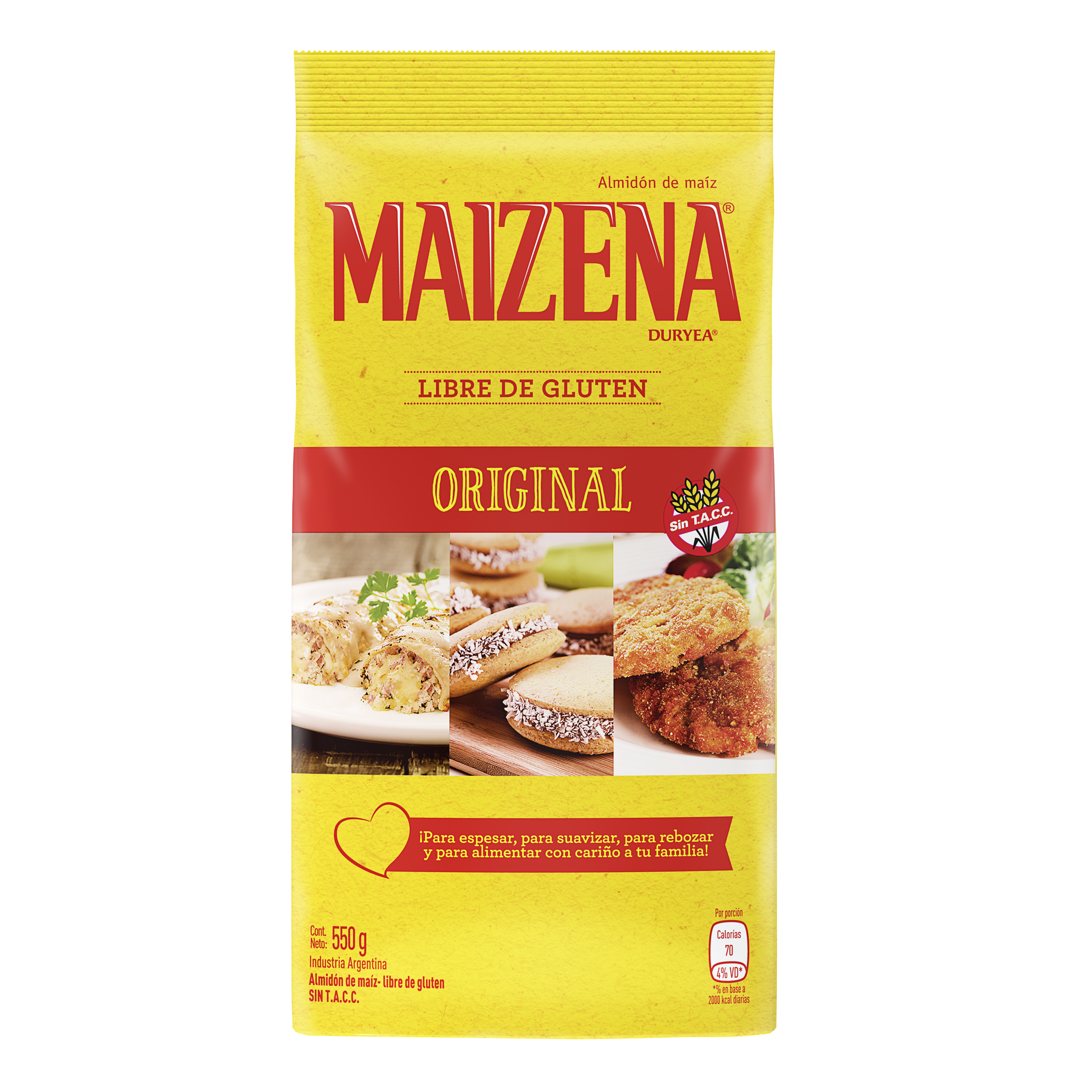 Envase de Maizena Almidón de maíz