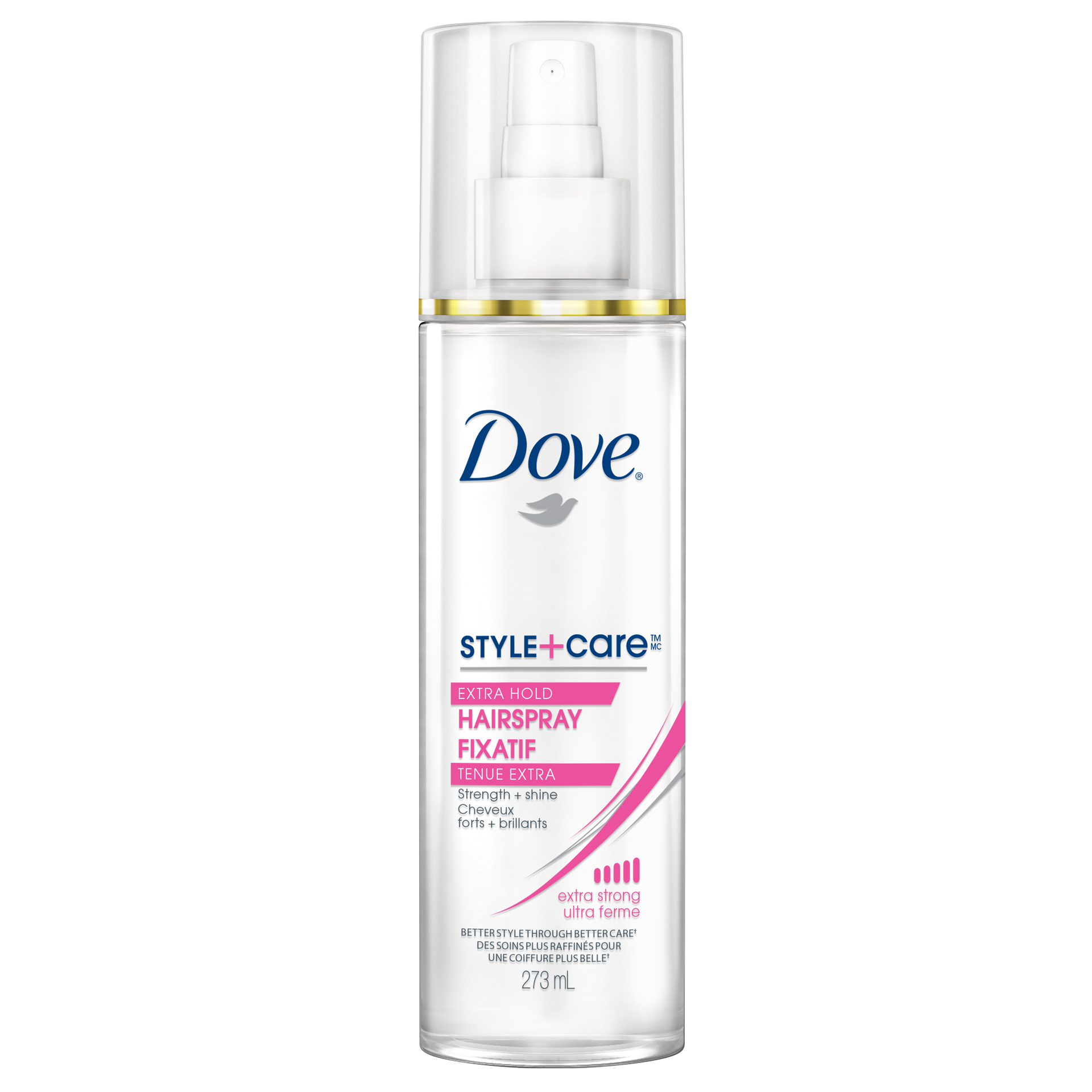 Style+Care Strength & Shine Extra Hold Non-Aerosol Hairspray