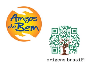Logo do projeto social Amigos do Bem