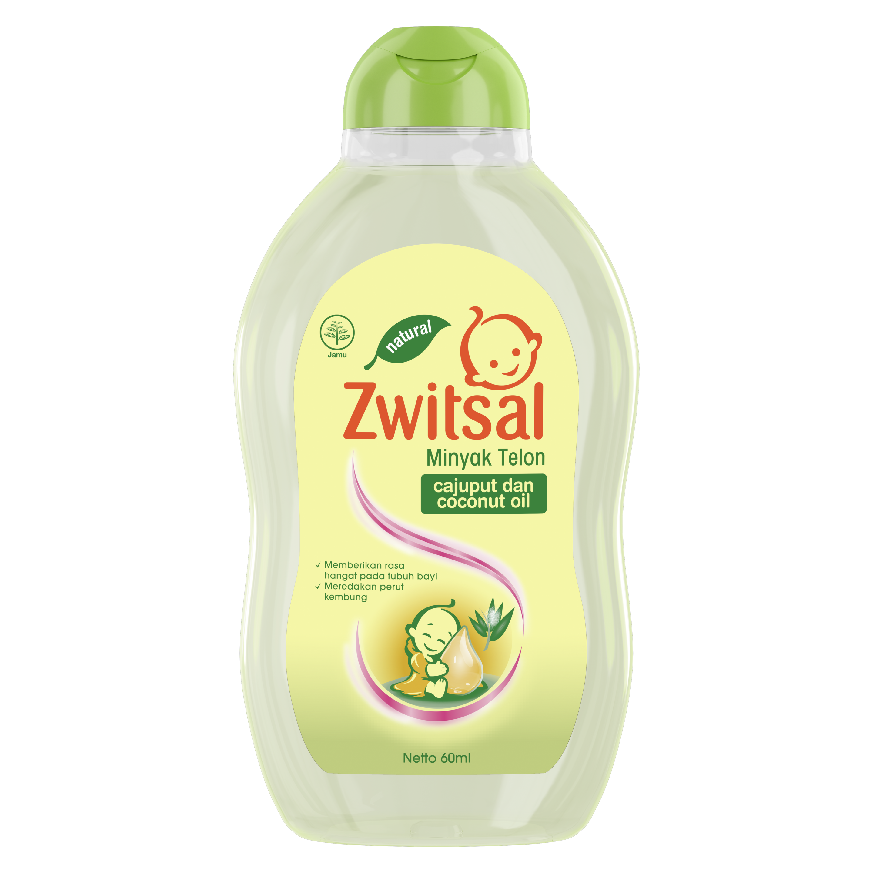 Zwitsal Baby Minyak Telon Natural 100mL